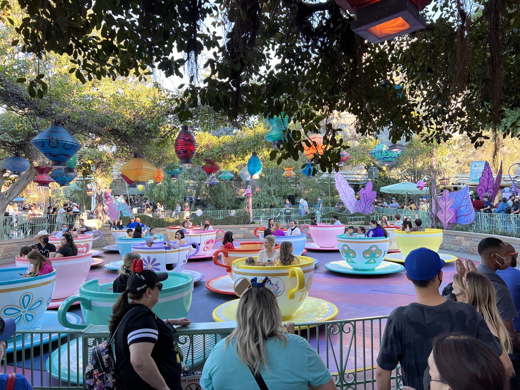 Mad Tea Party ride