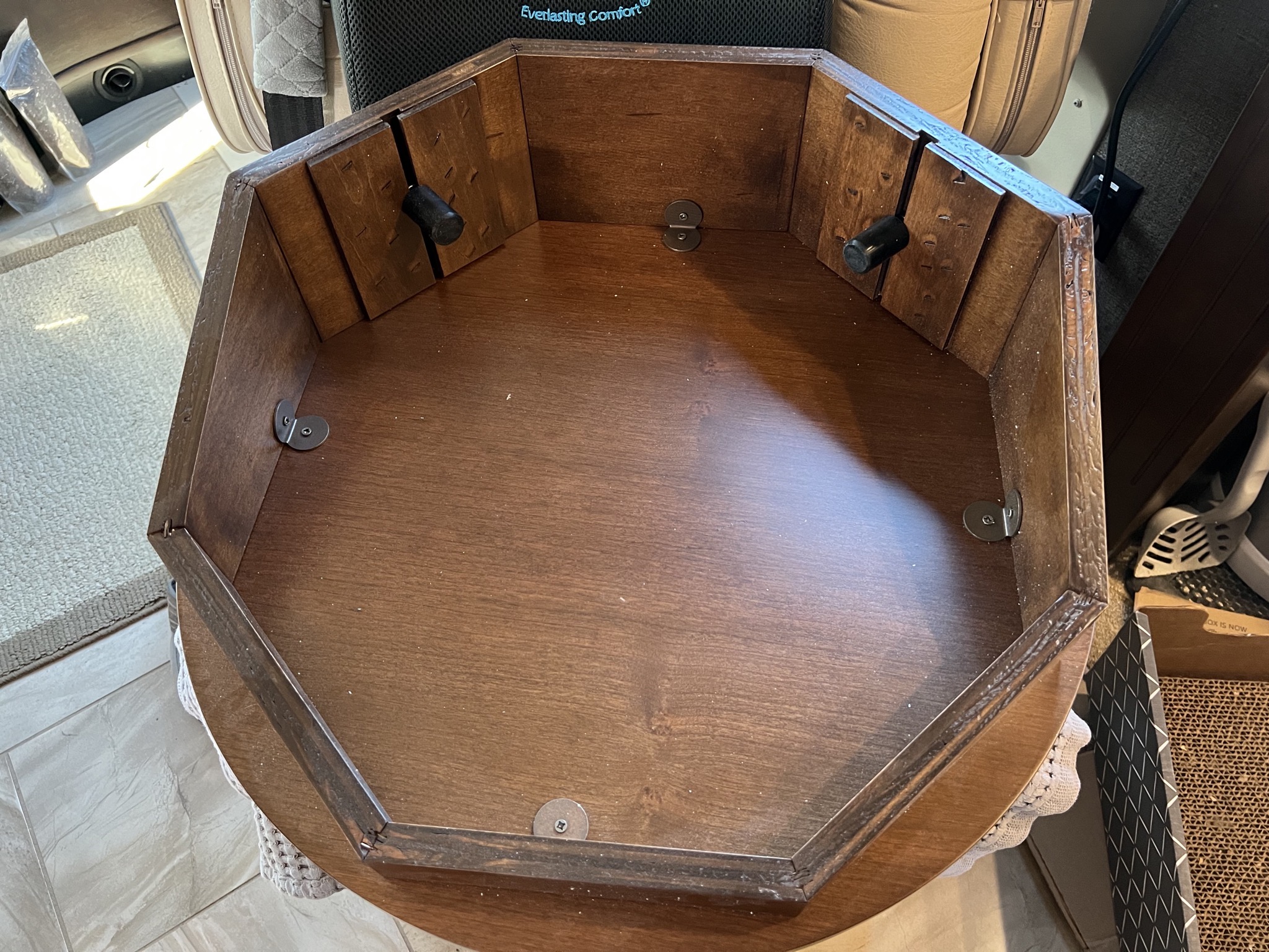 Table underside