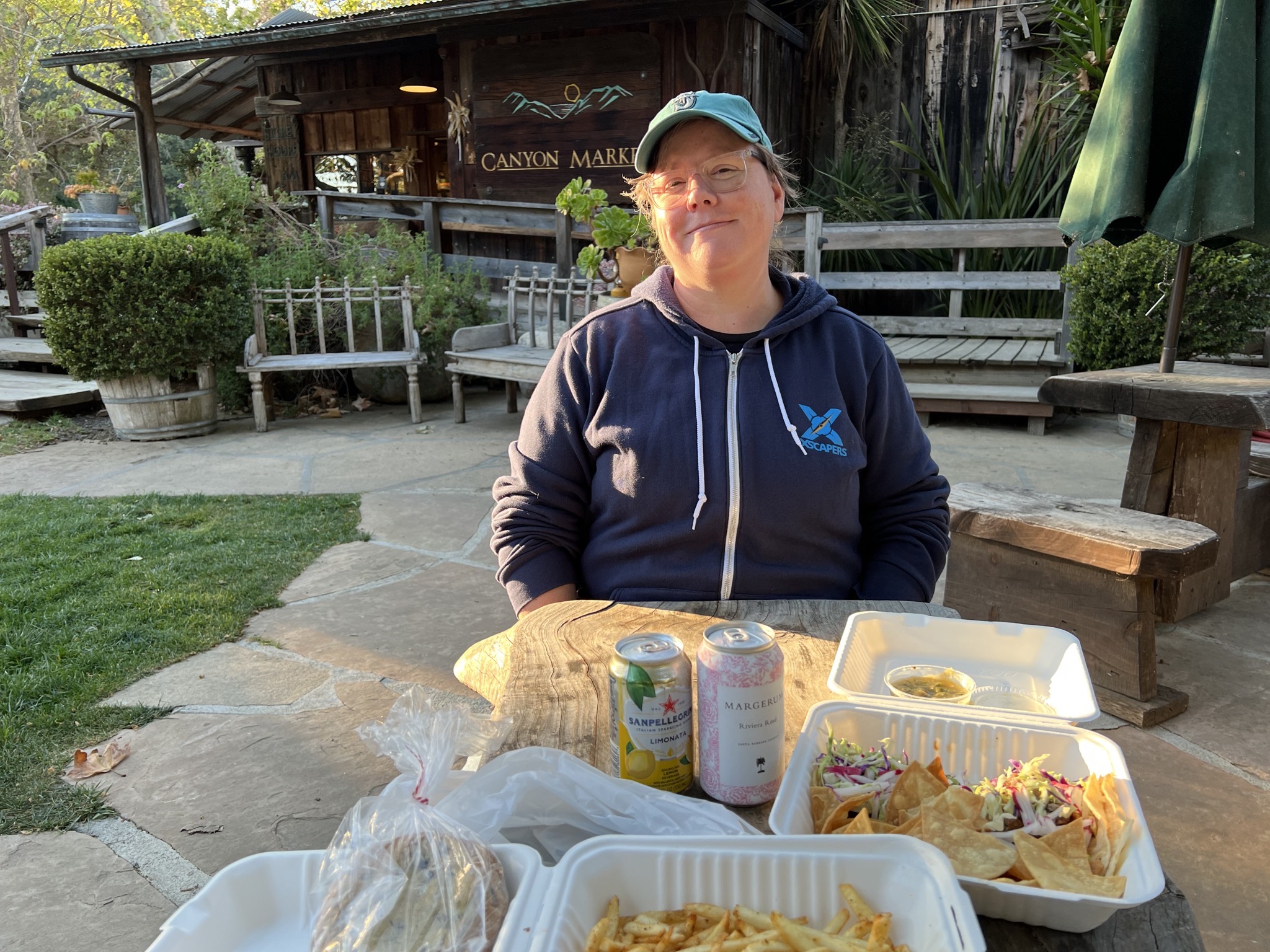 Jenn and food