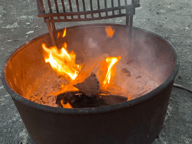 GIF of firepit