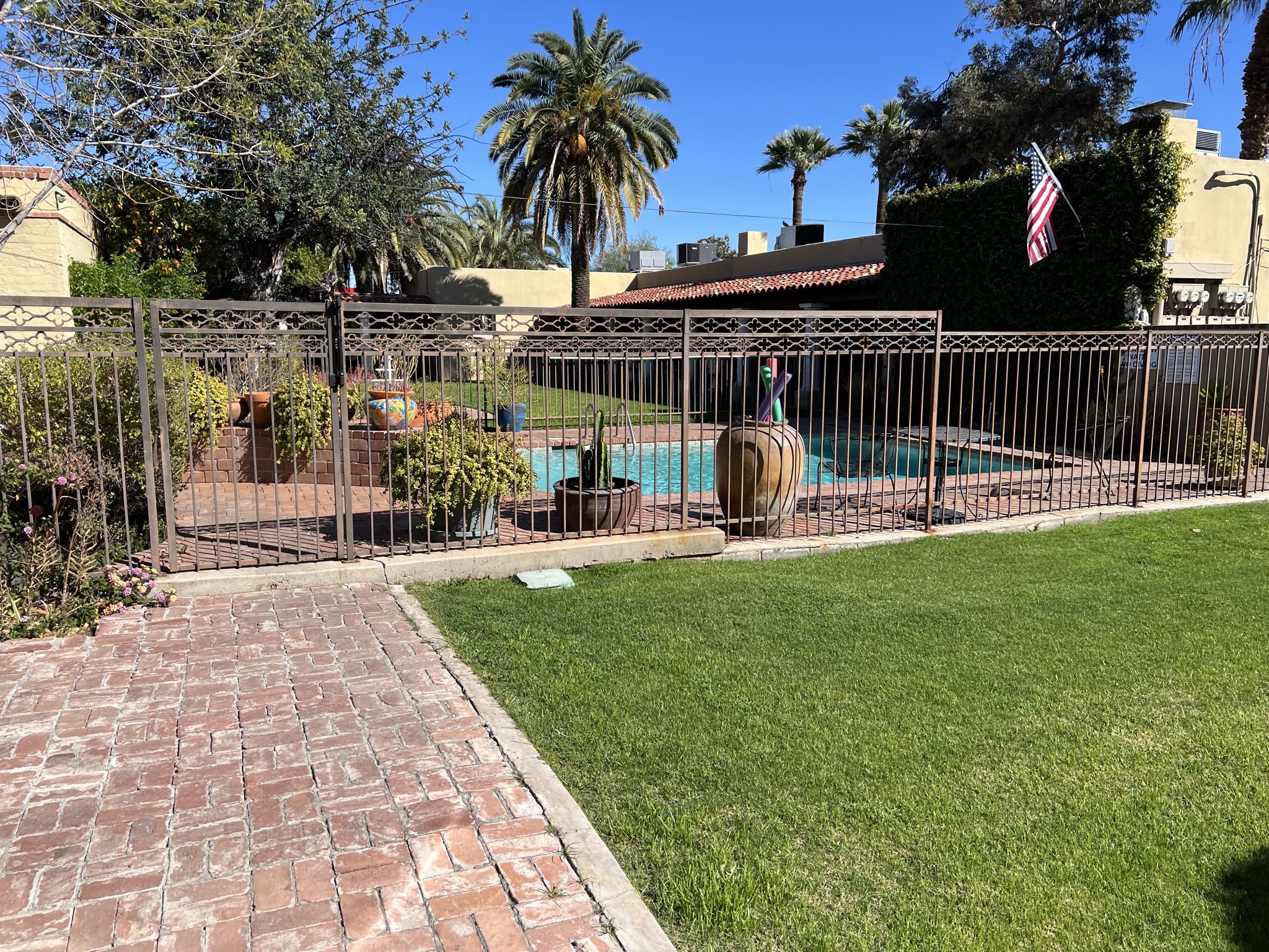 Pool area