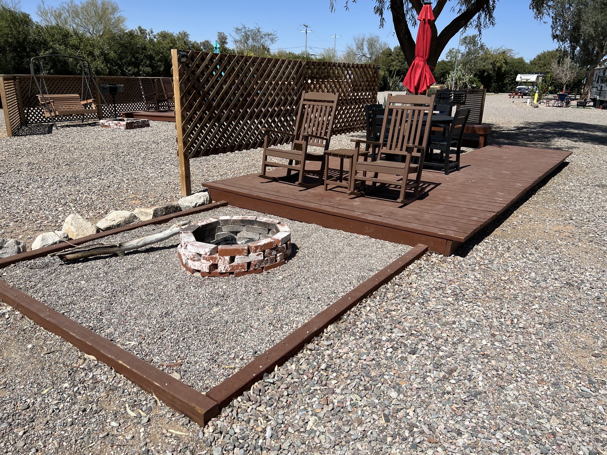 Deck site