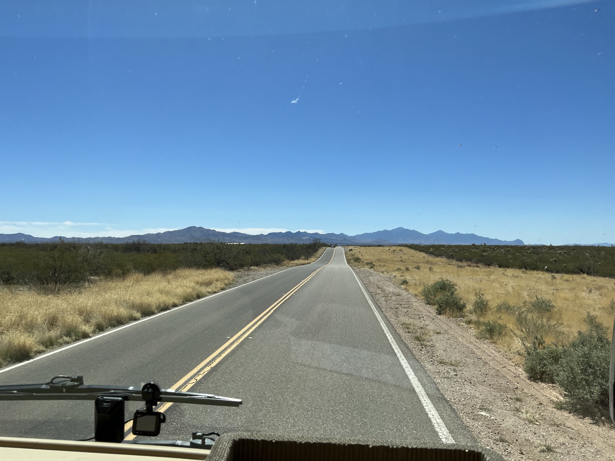 Road to fairgrounds