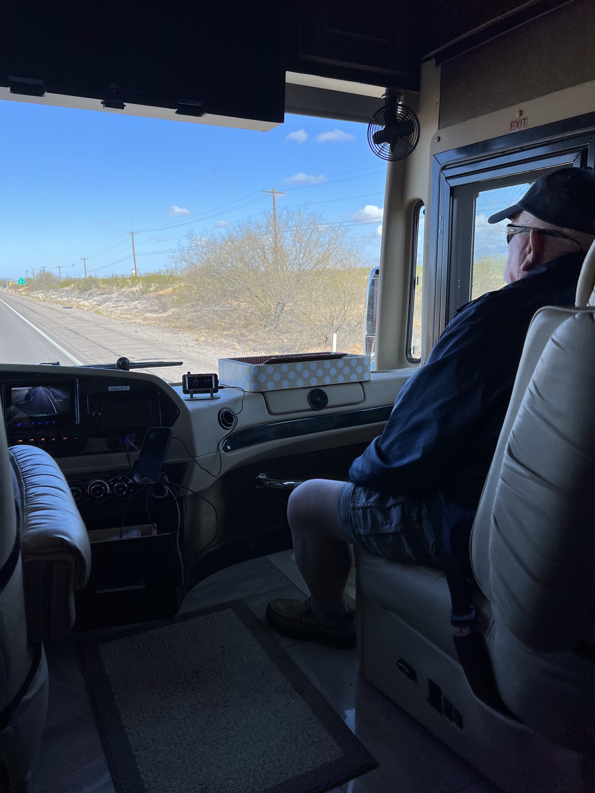 RV driving school driving practical