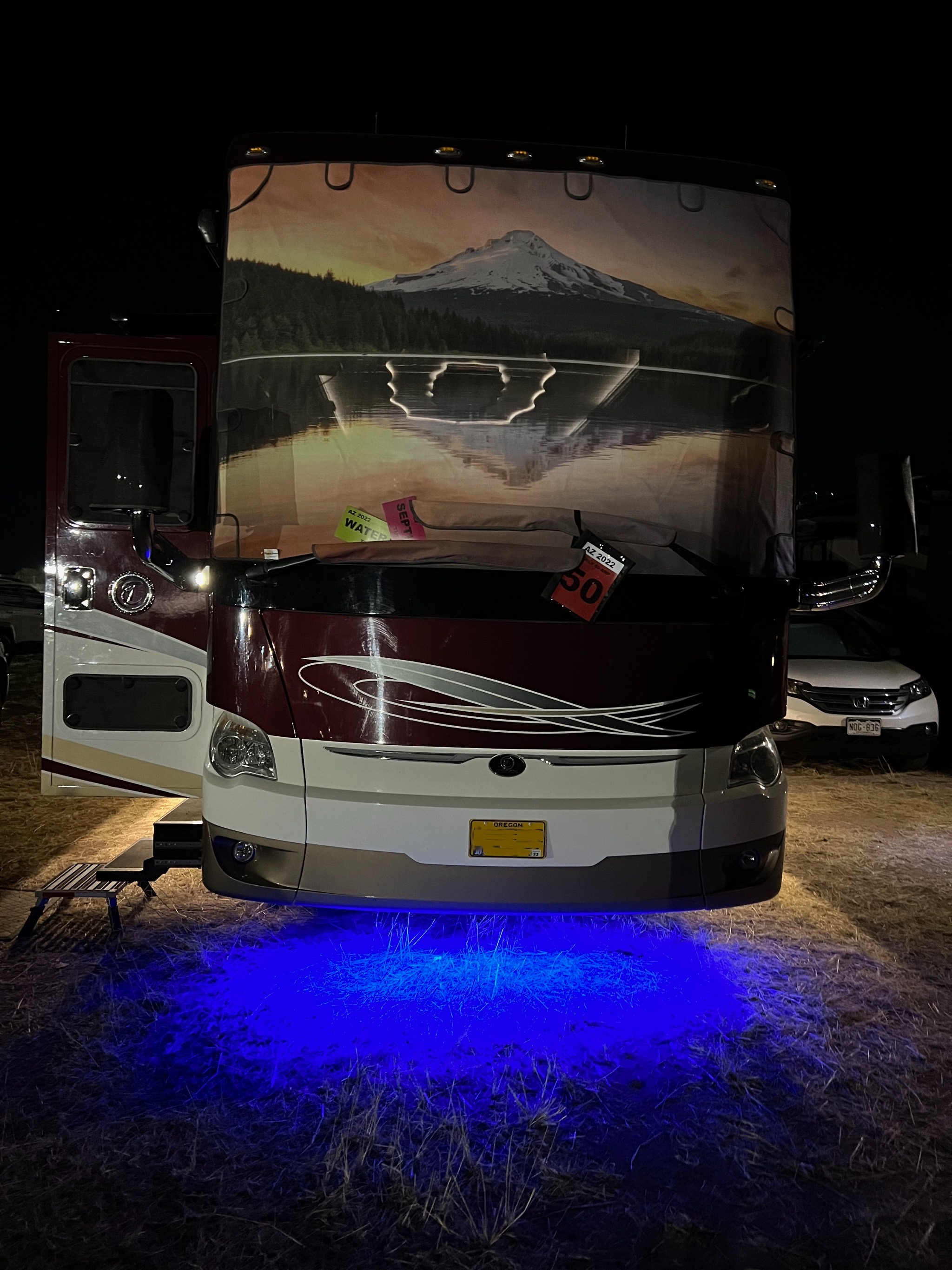 Coach at night