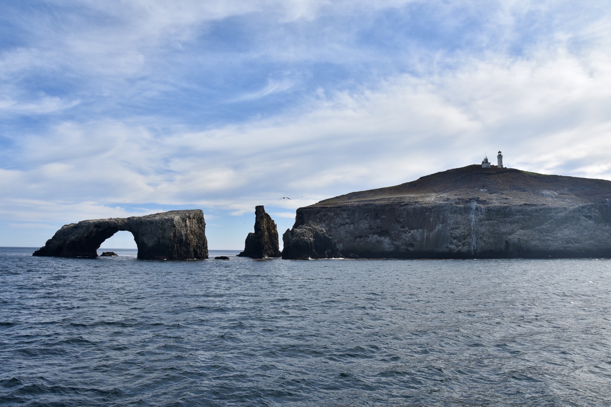 Arch and island