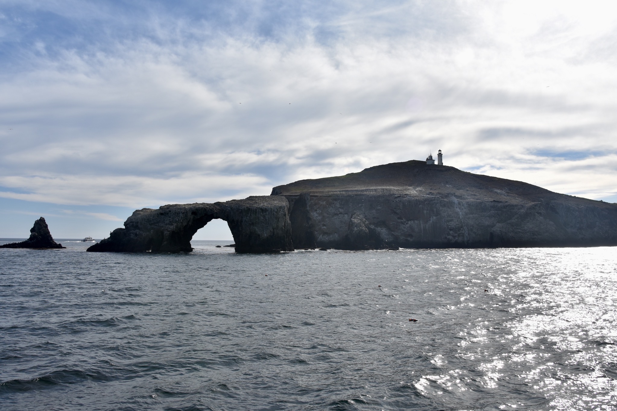 Arch and island