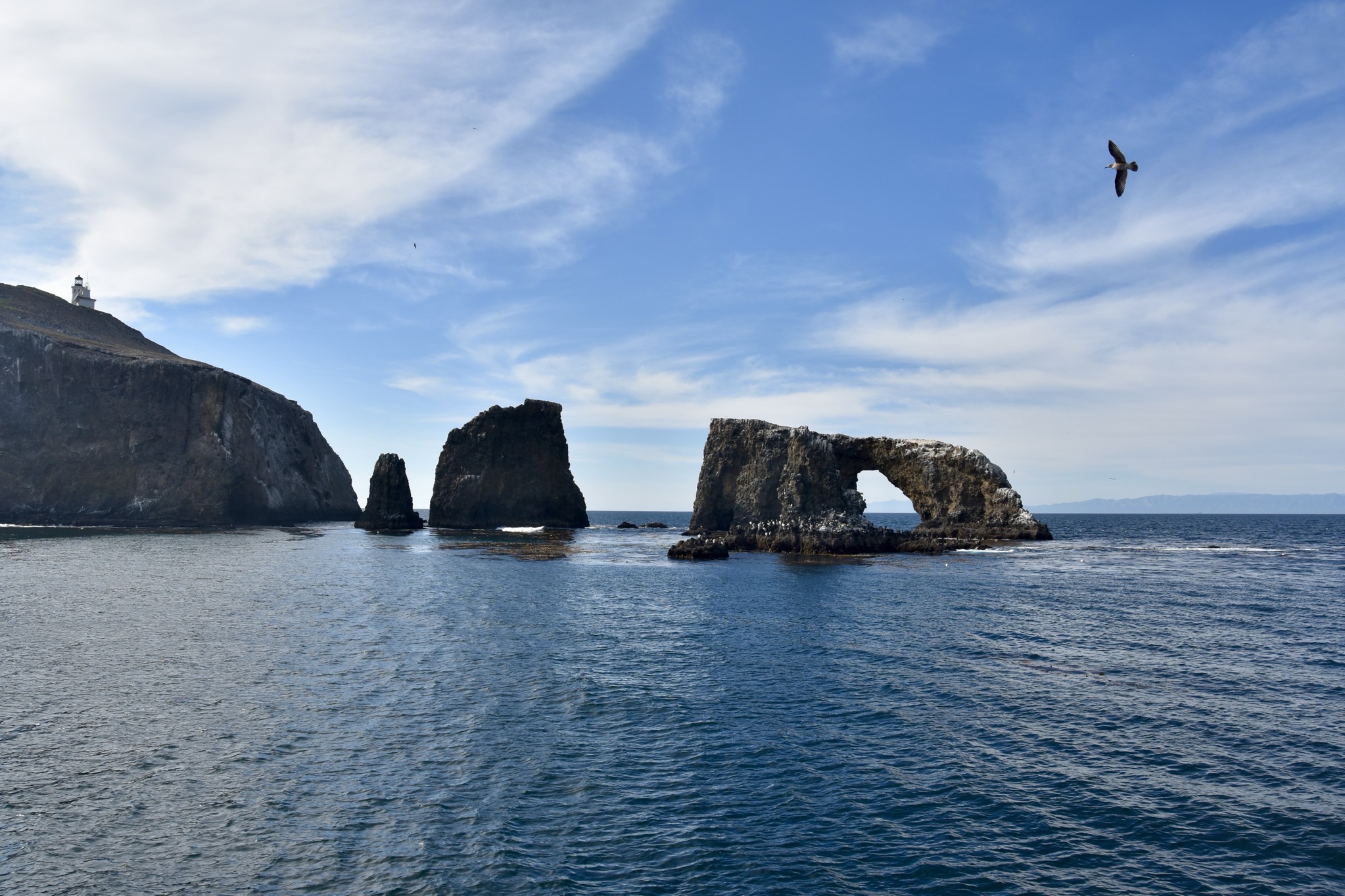 Arch and island