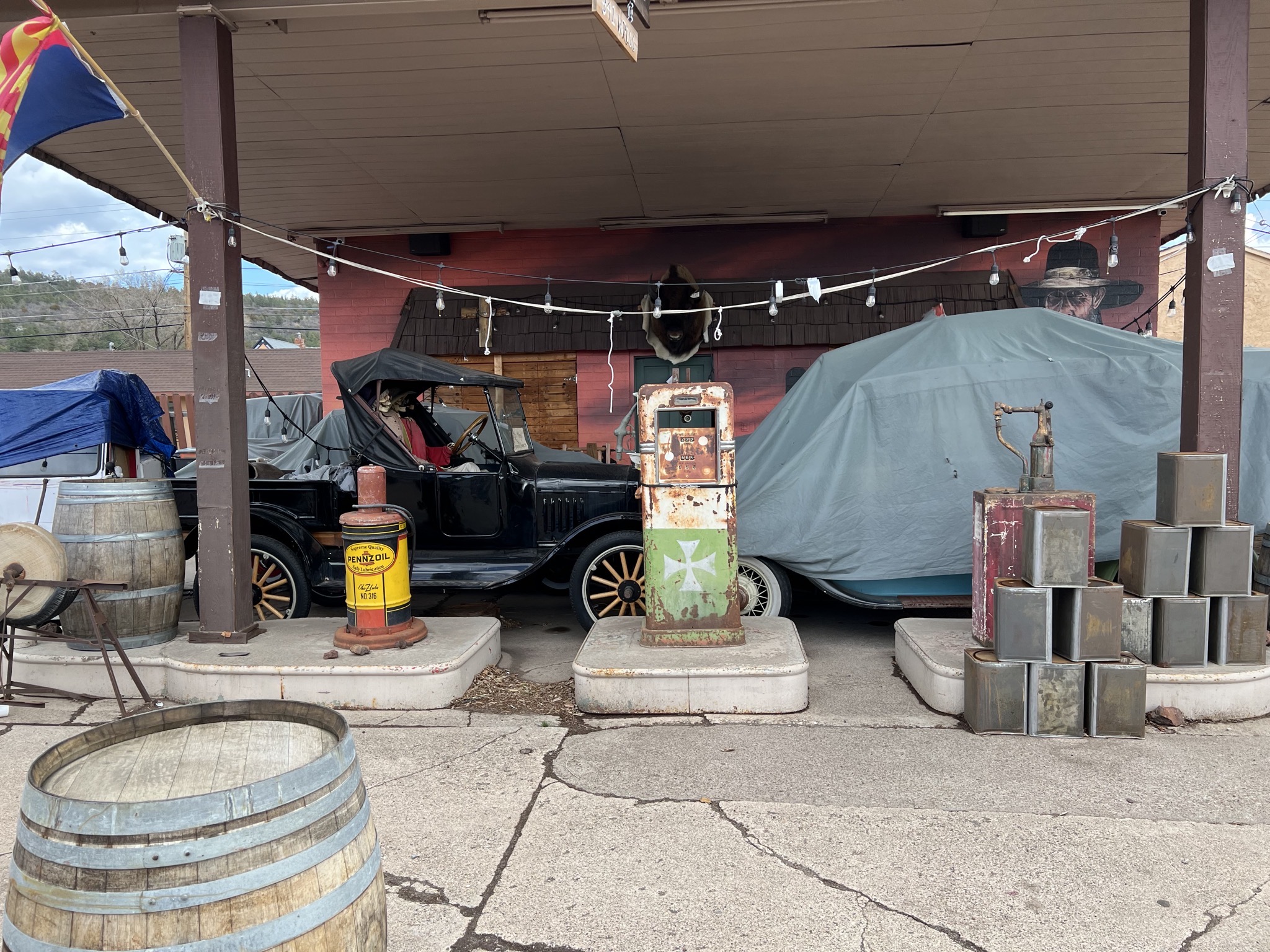 Old garage