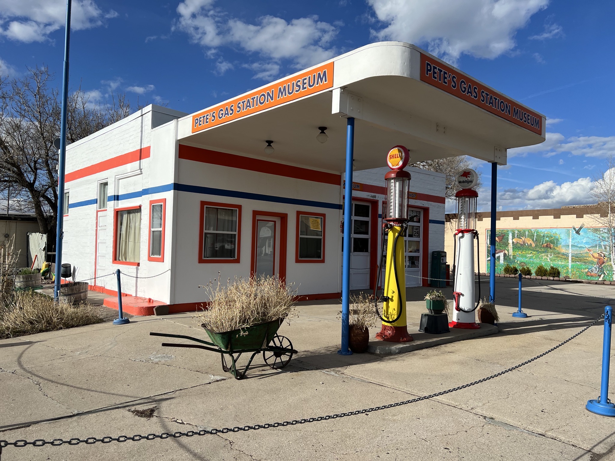 Gas station museum