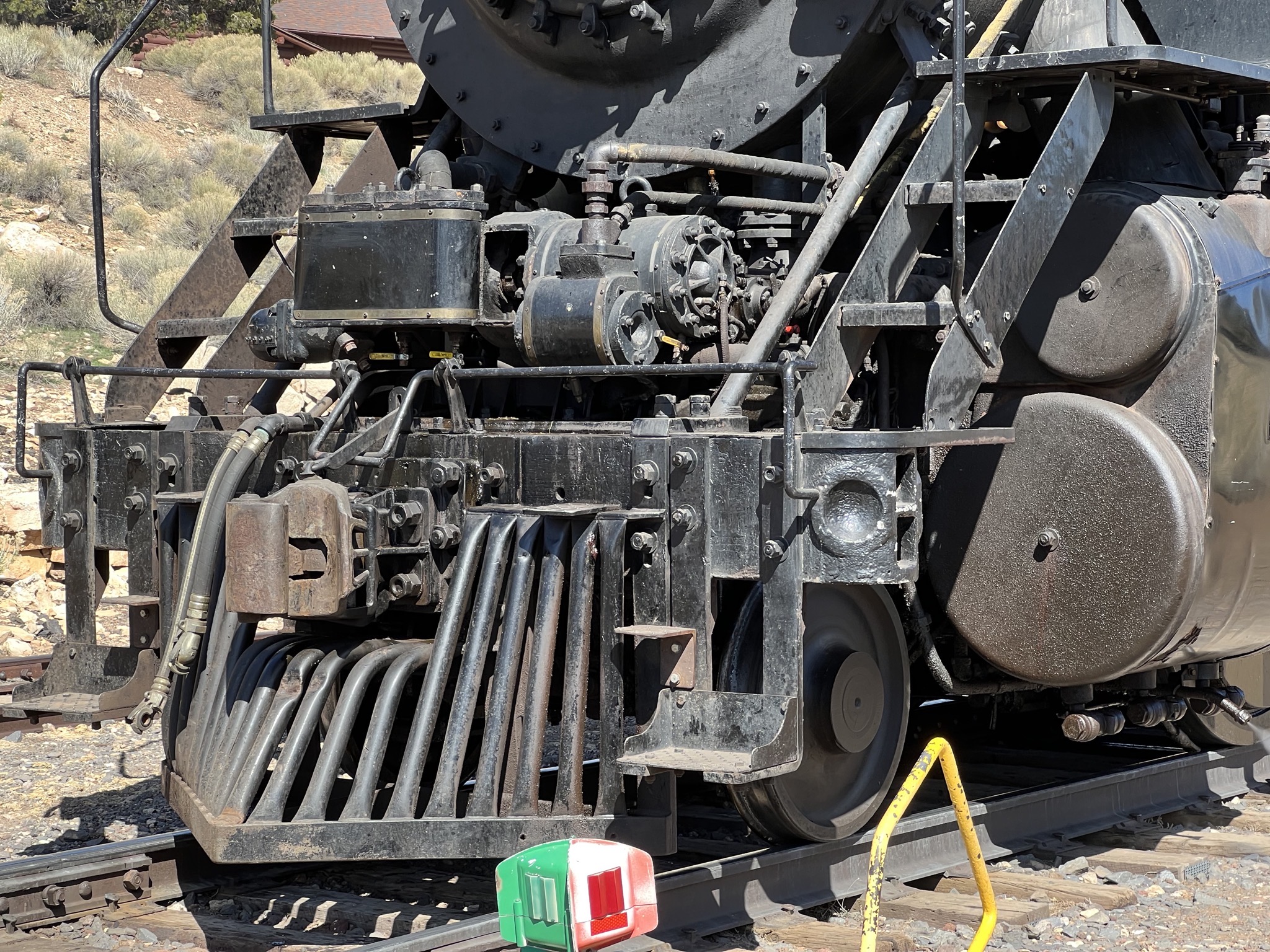 Steam train engine