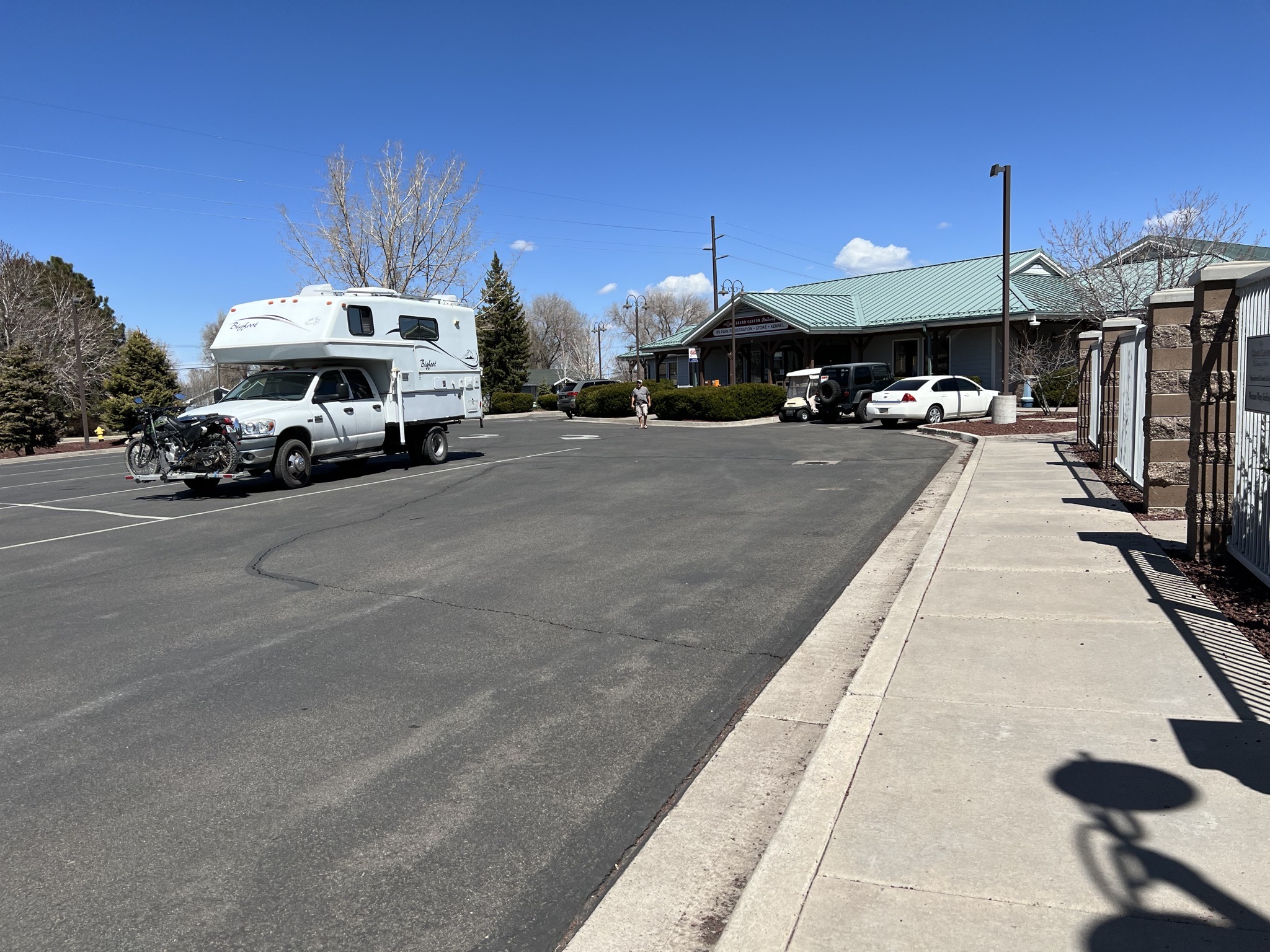 RV park check in and office