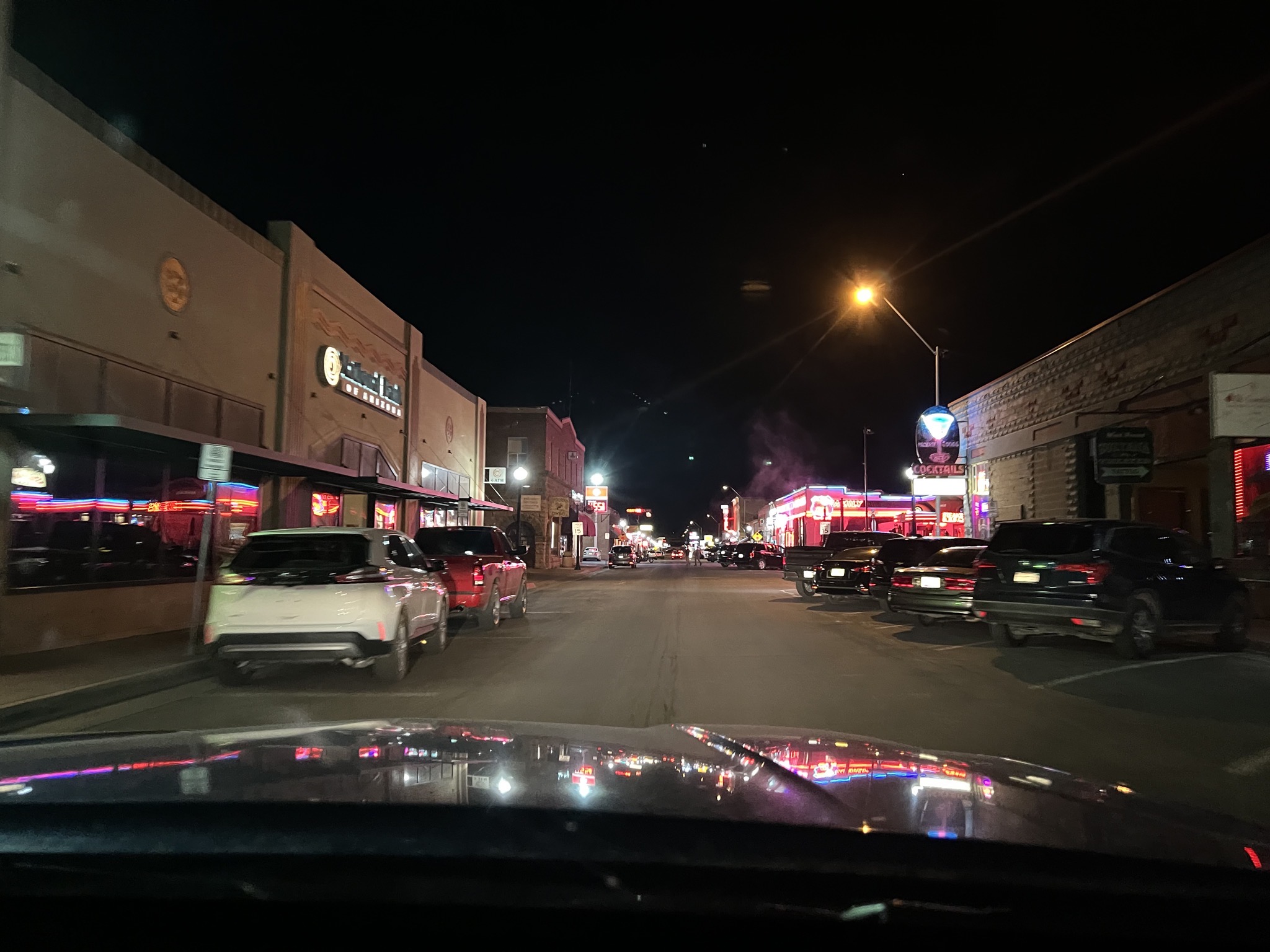 Williams at night