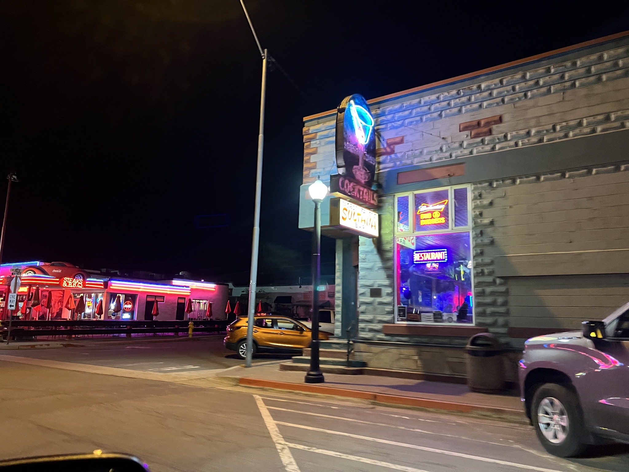 Williams at night