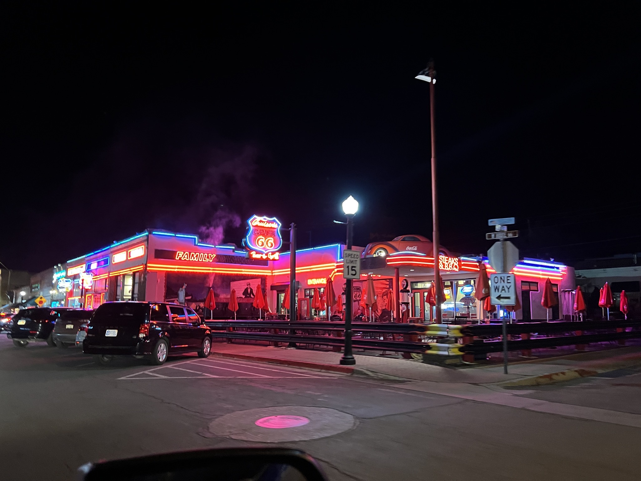 Williams at night