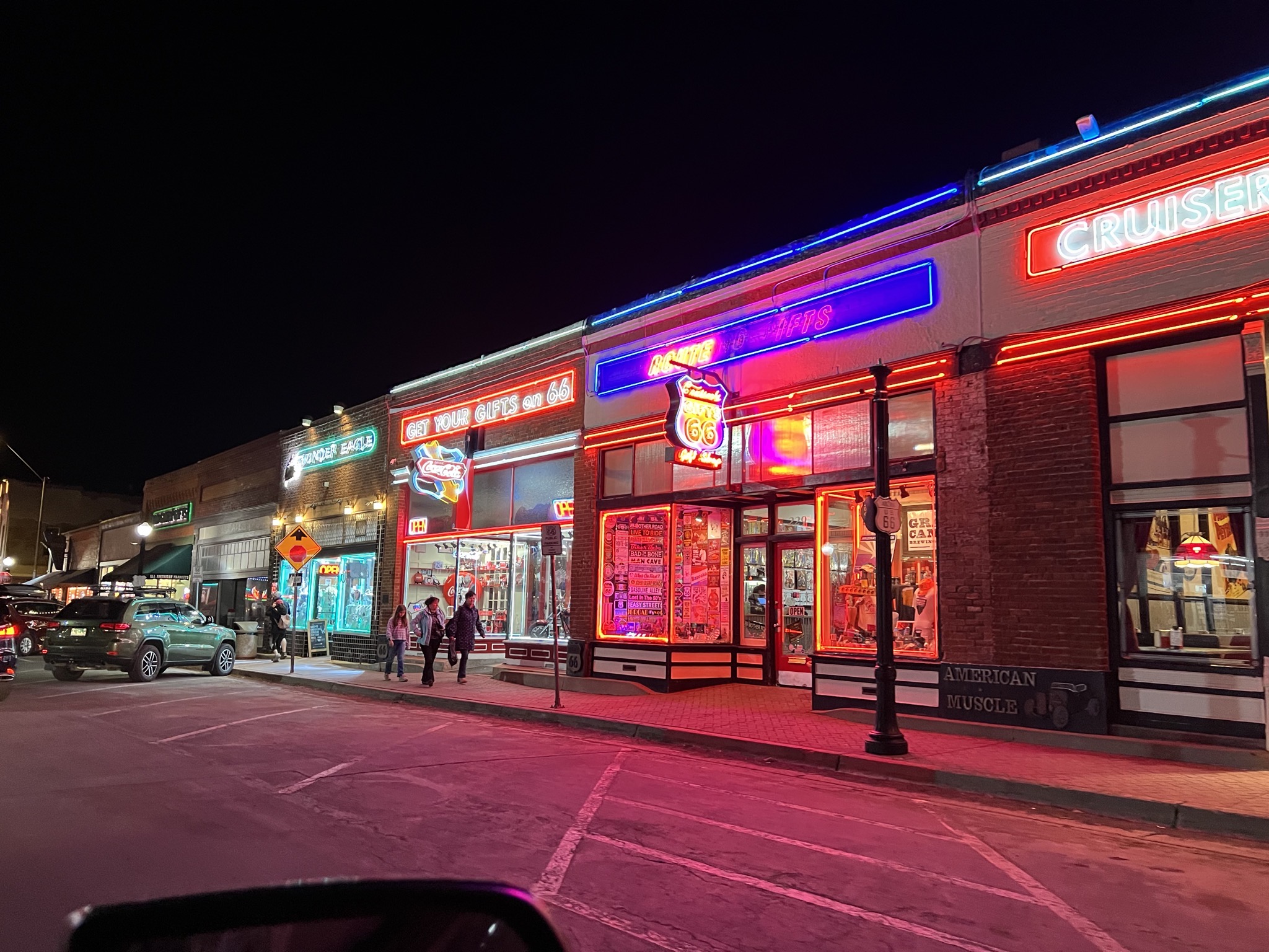 Williams at night