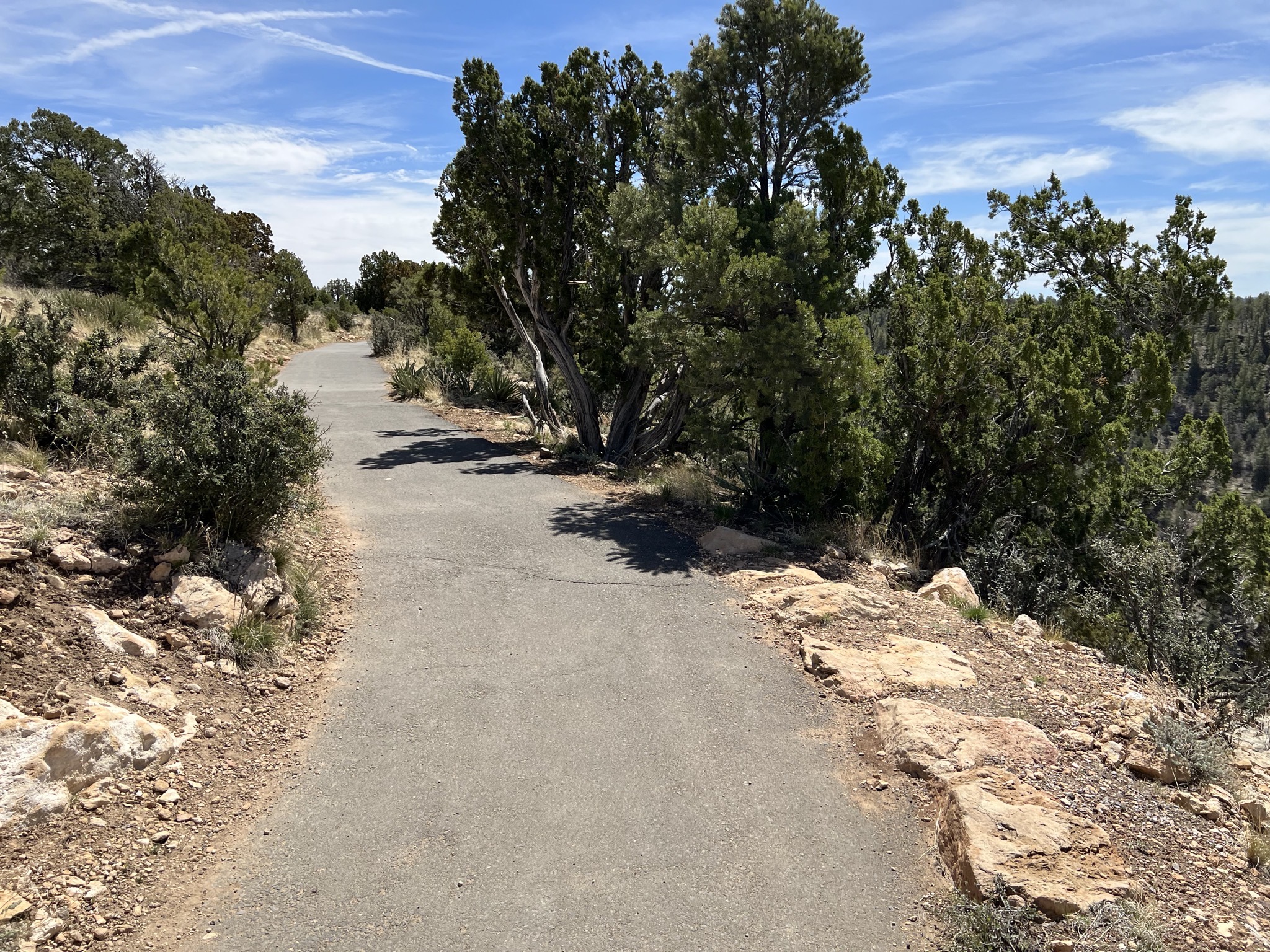 Walnut Canyon path