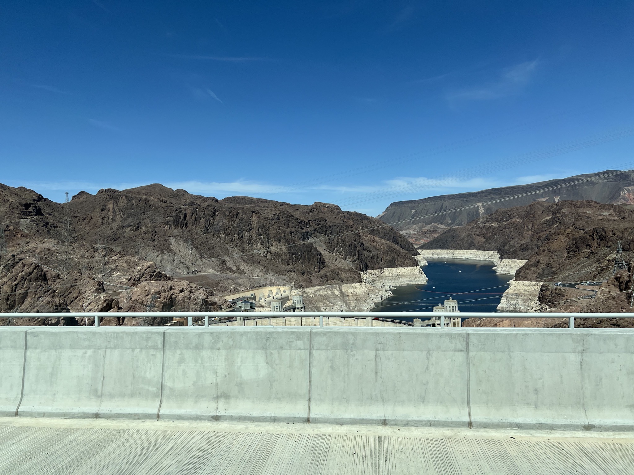 Glimpse of Hoover Dam