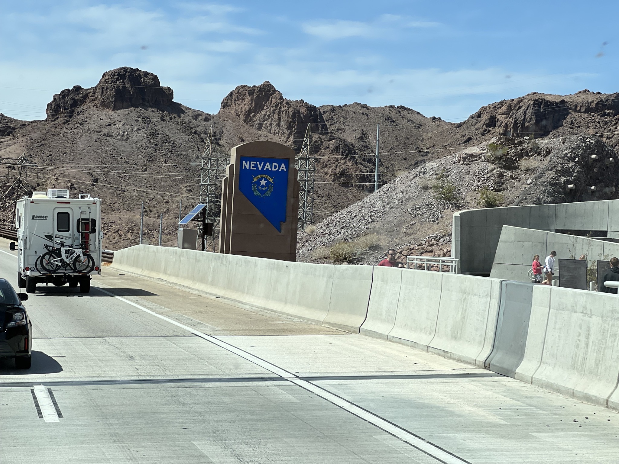 Entering Nevada