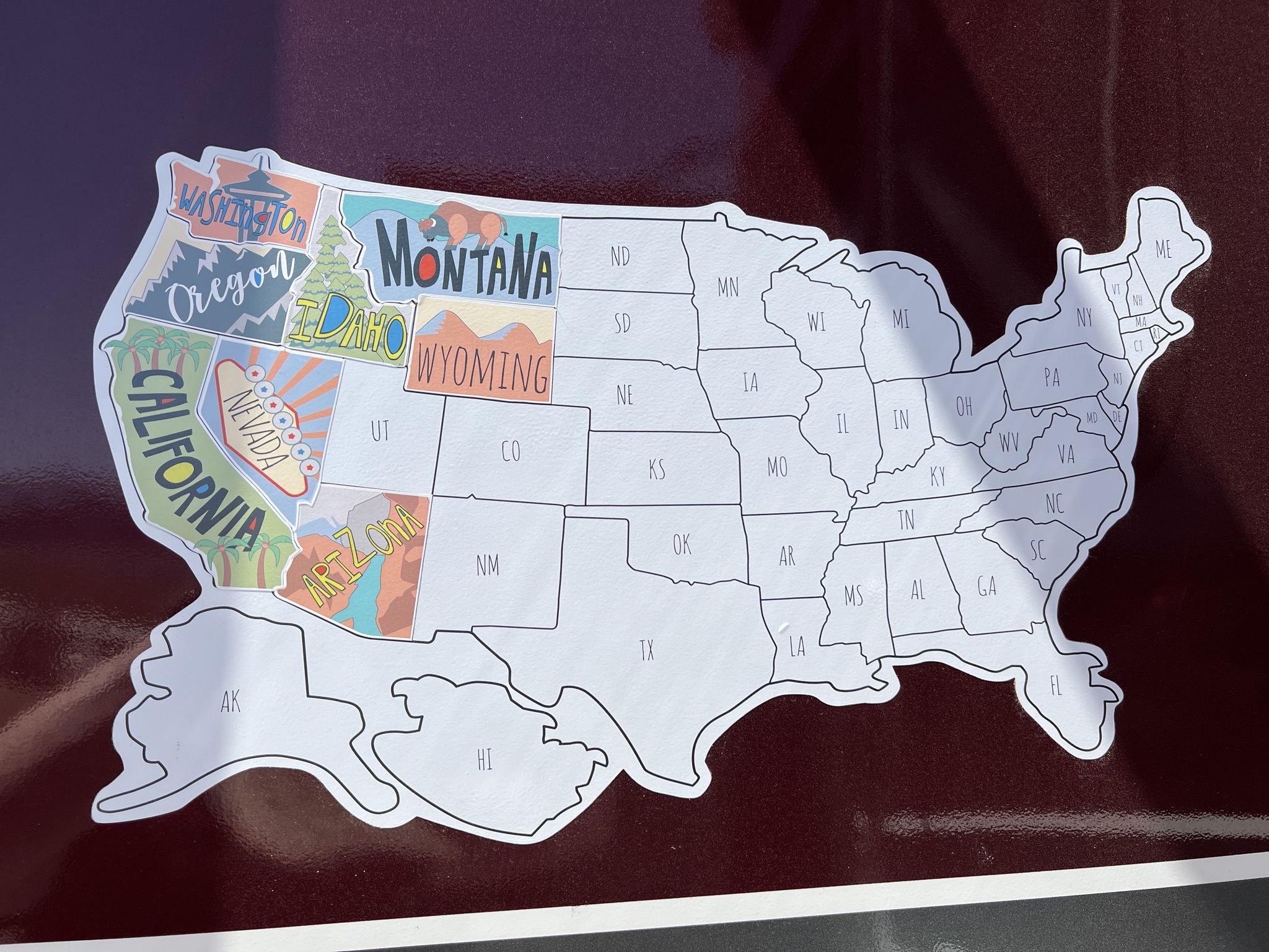 States map