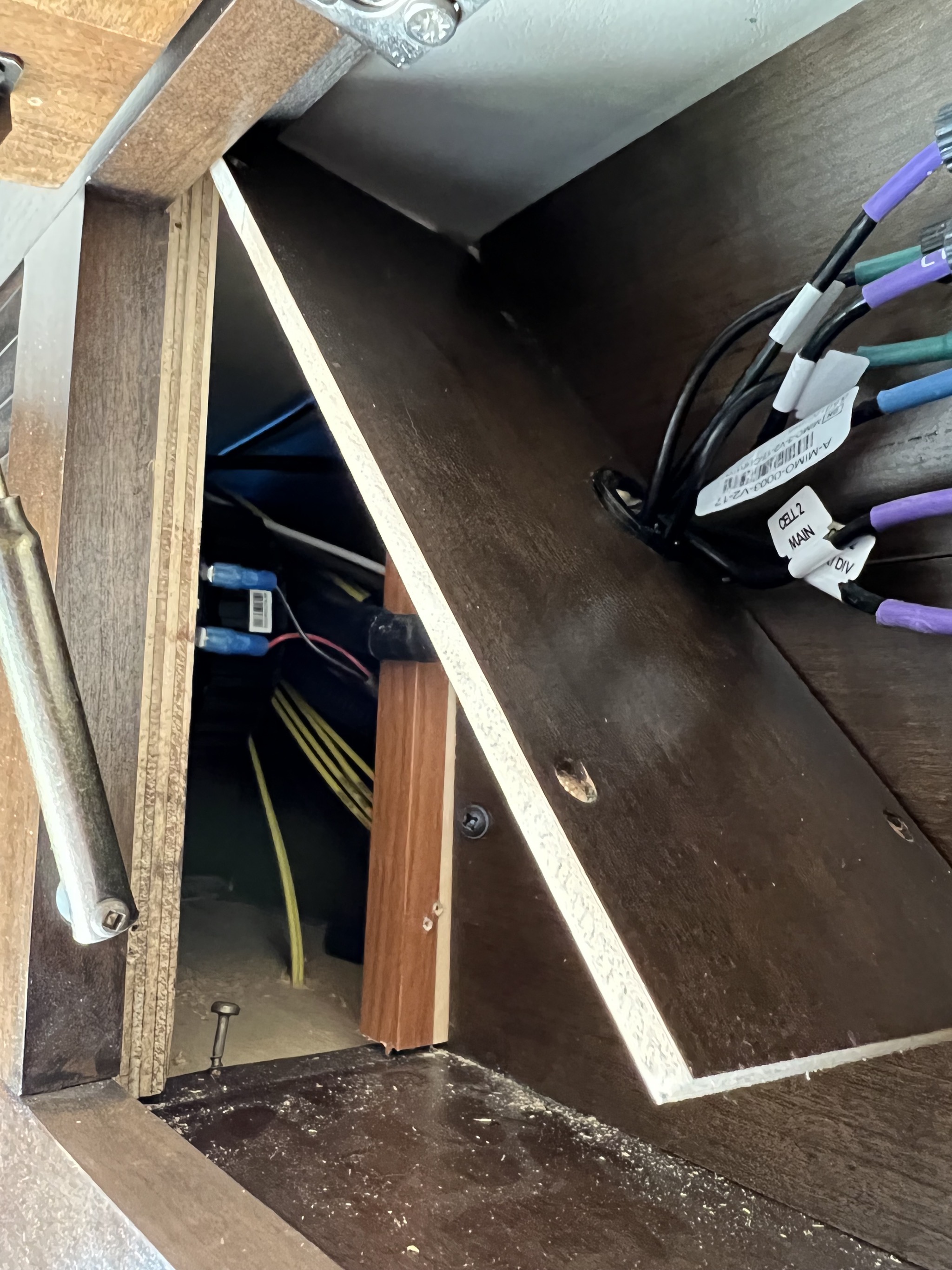 Removing panel