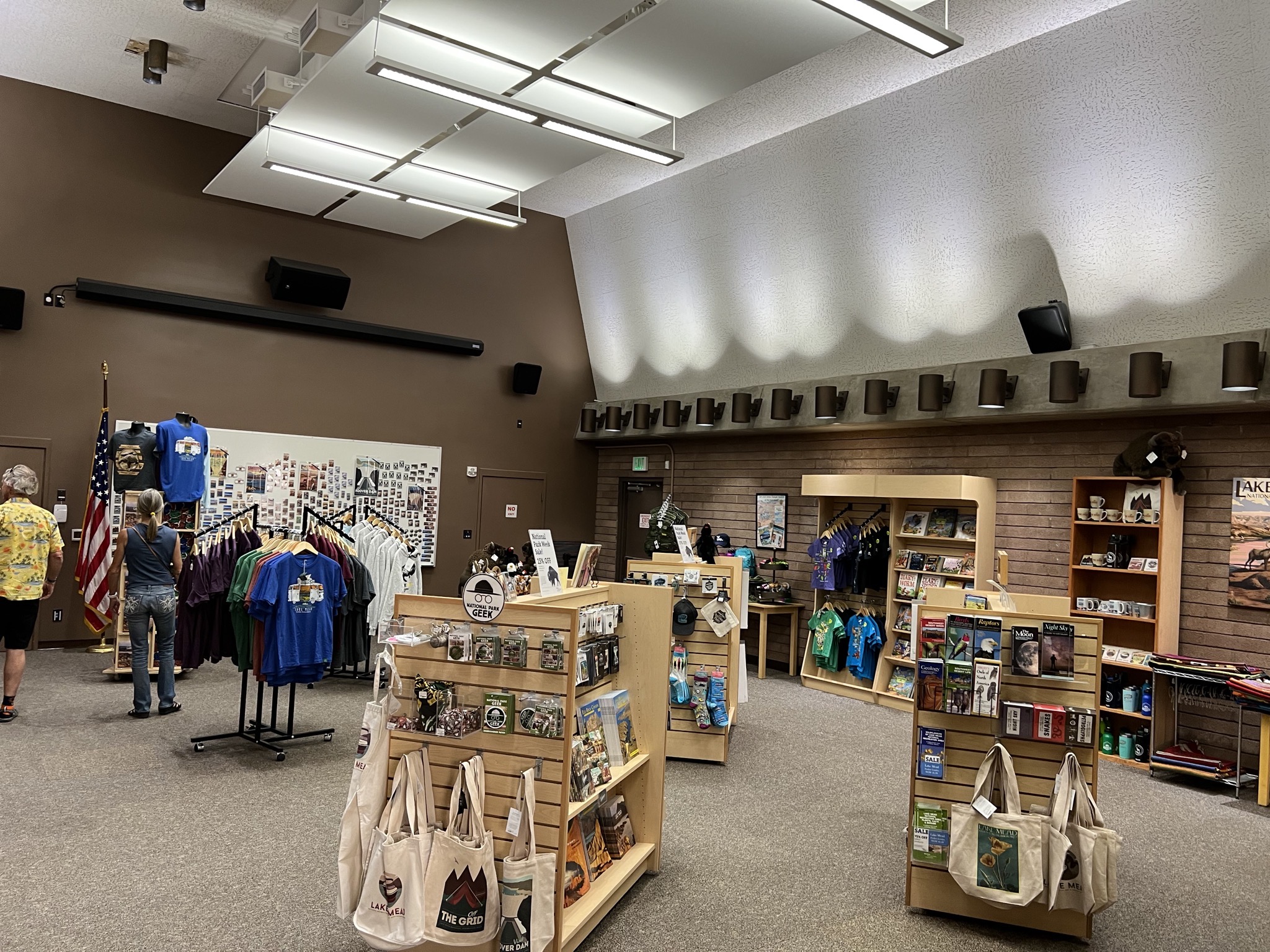 Visitor center store