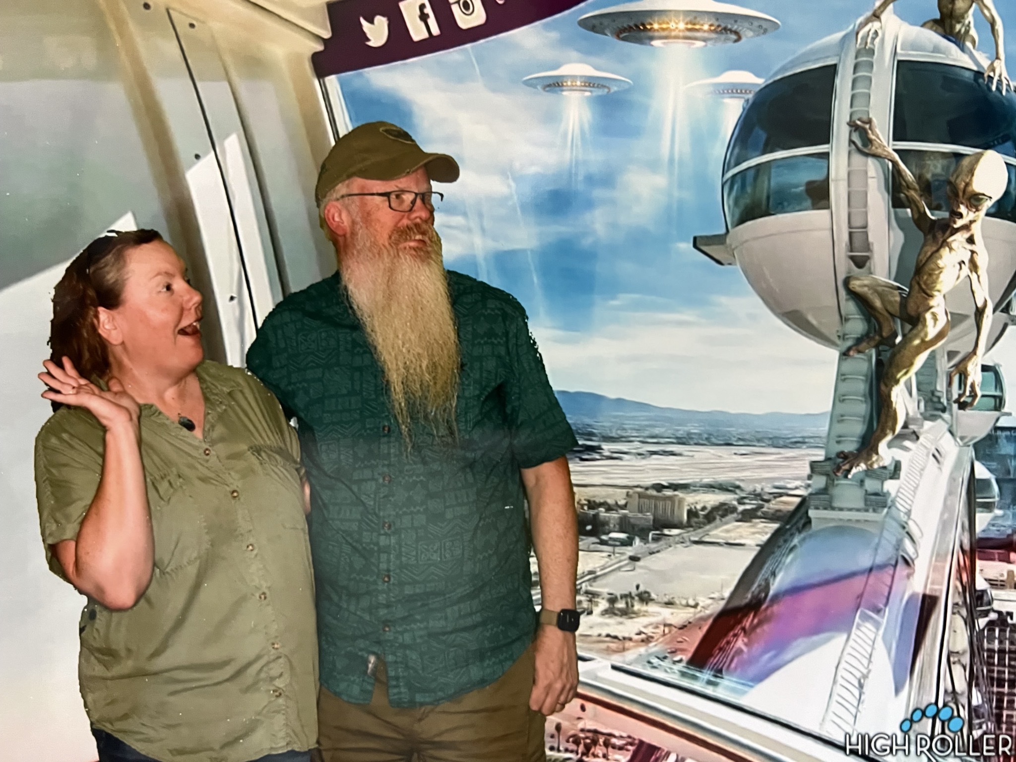 High Roller greenscreen photos