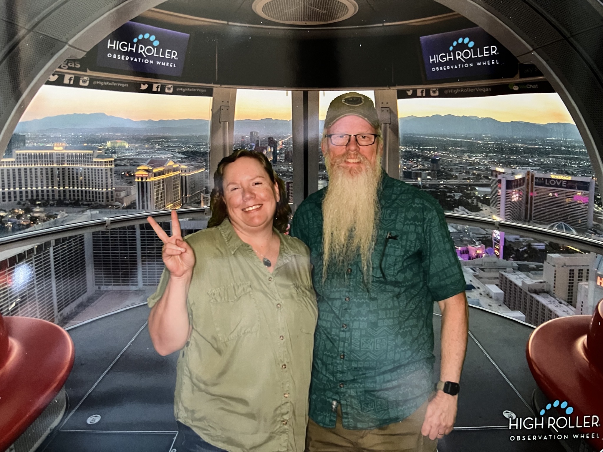 High Roller greenscreen photos