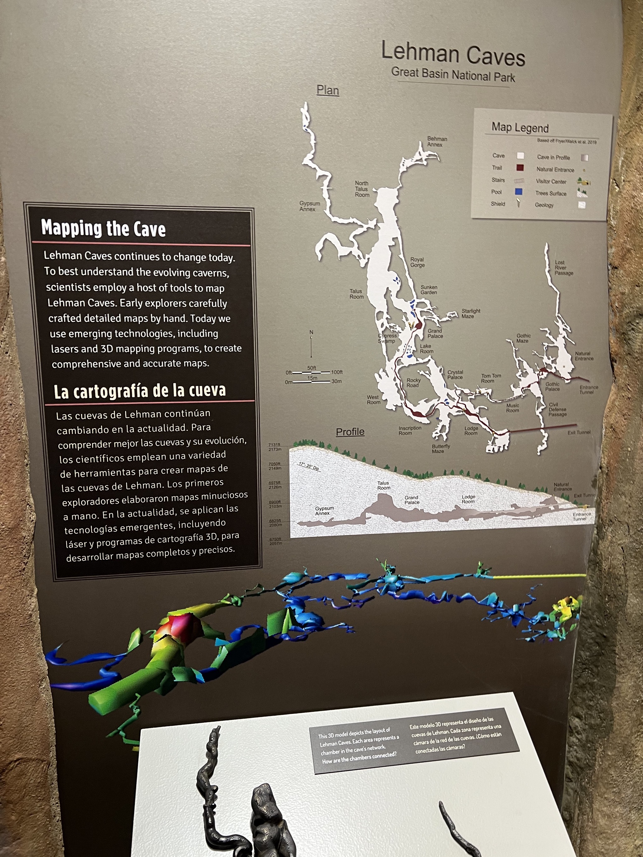 Lehman Caves diagram