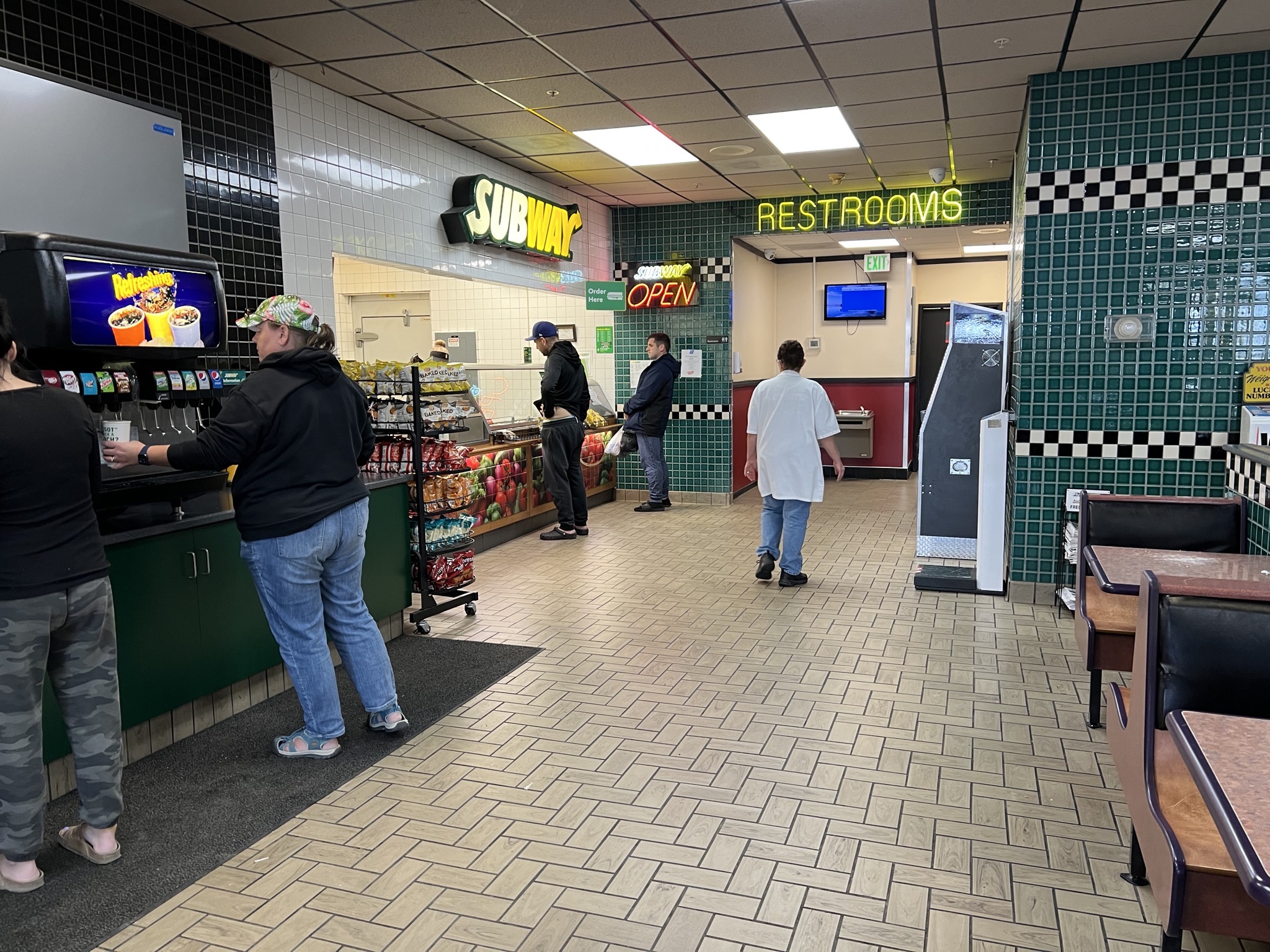 Subway for lunch