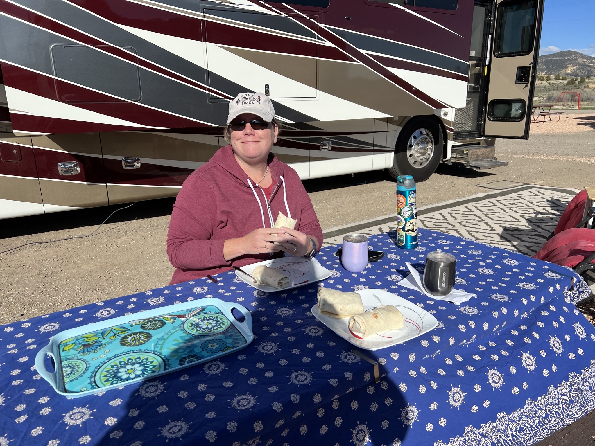 Dinner outside