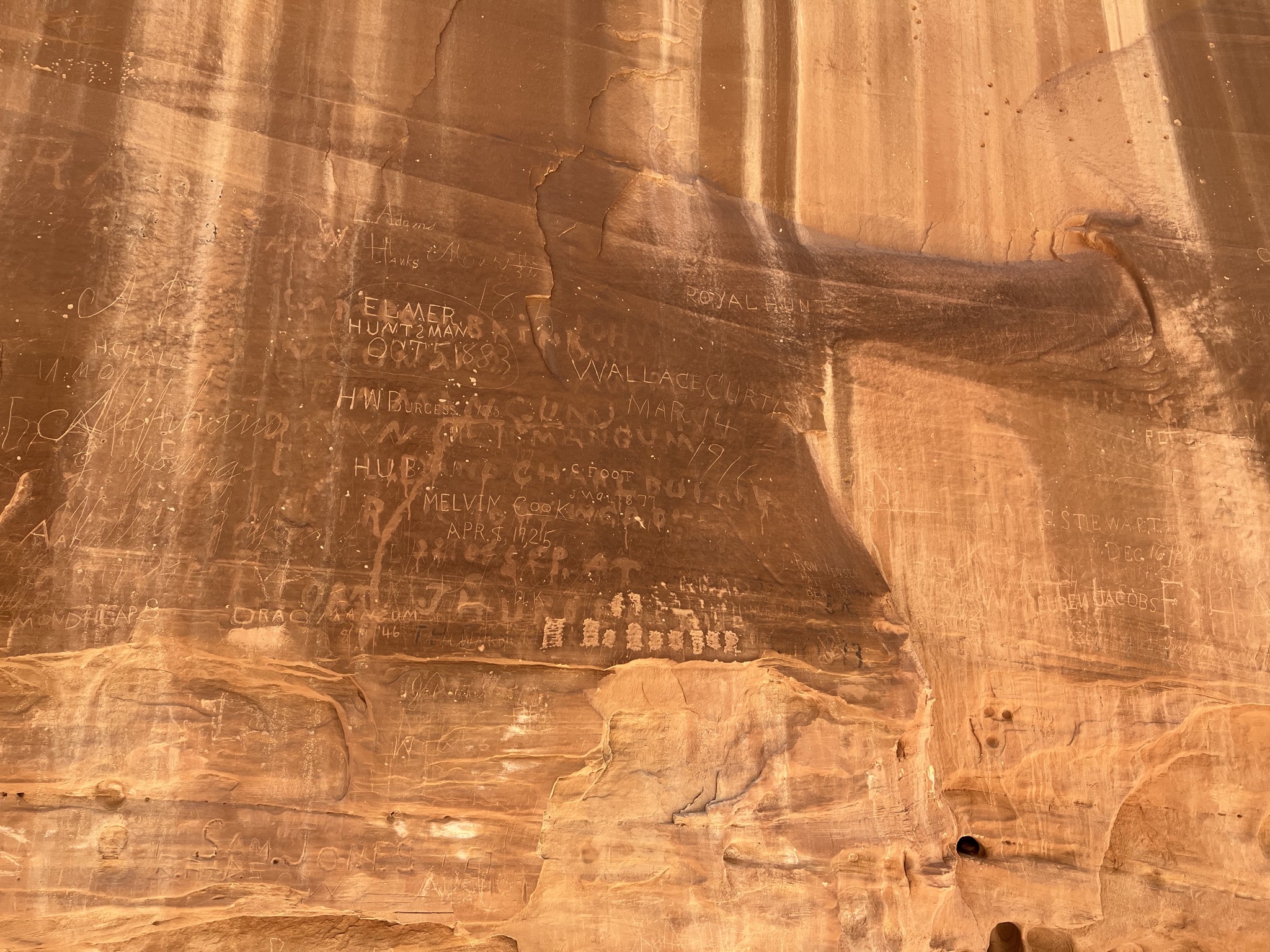 Rock etching