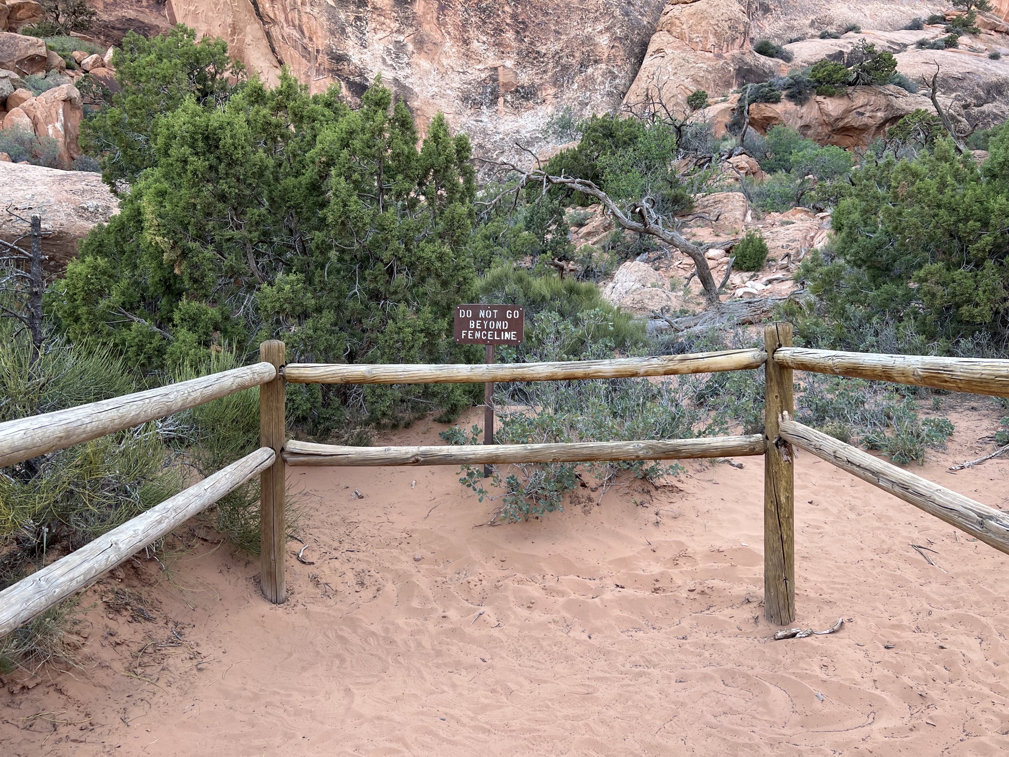 End of the path