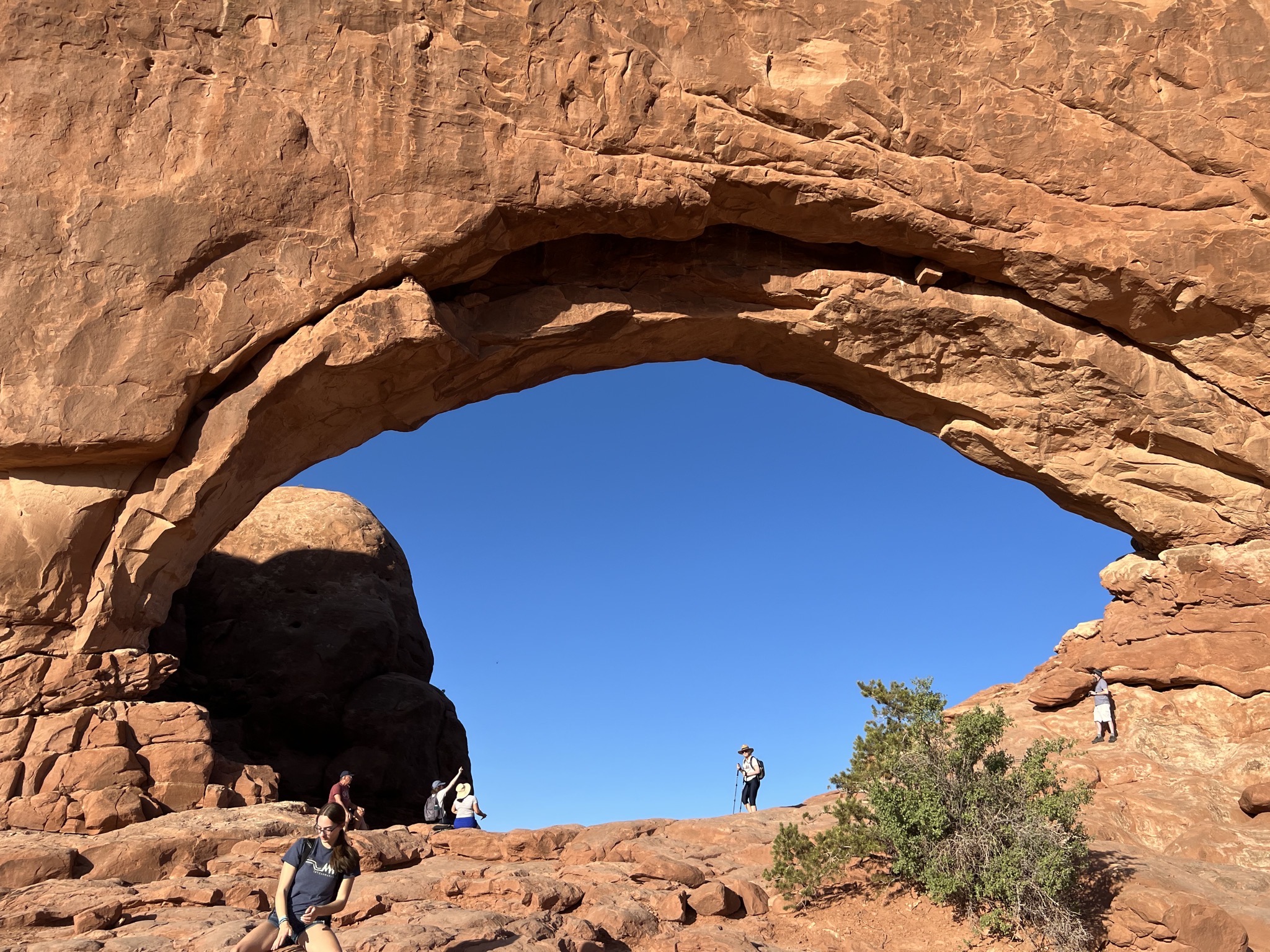 North Window arch