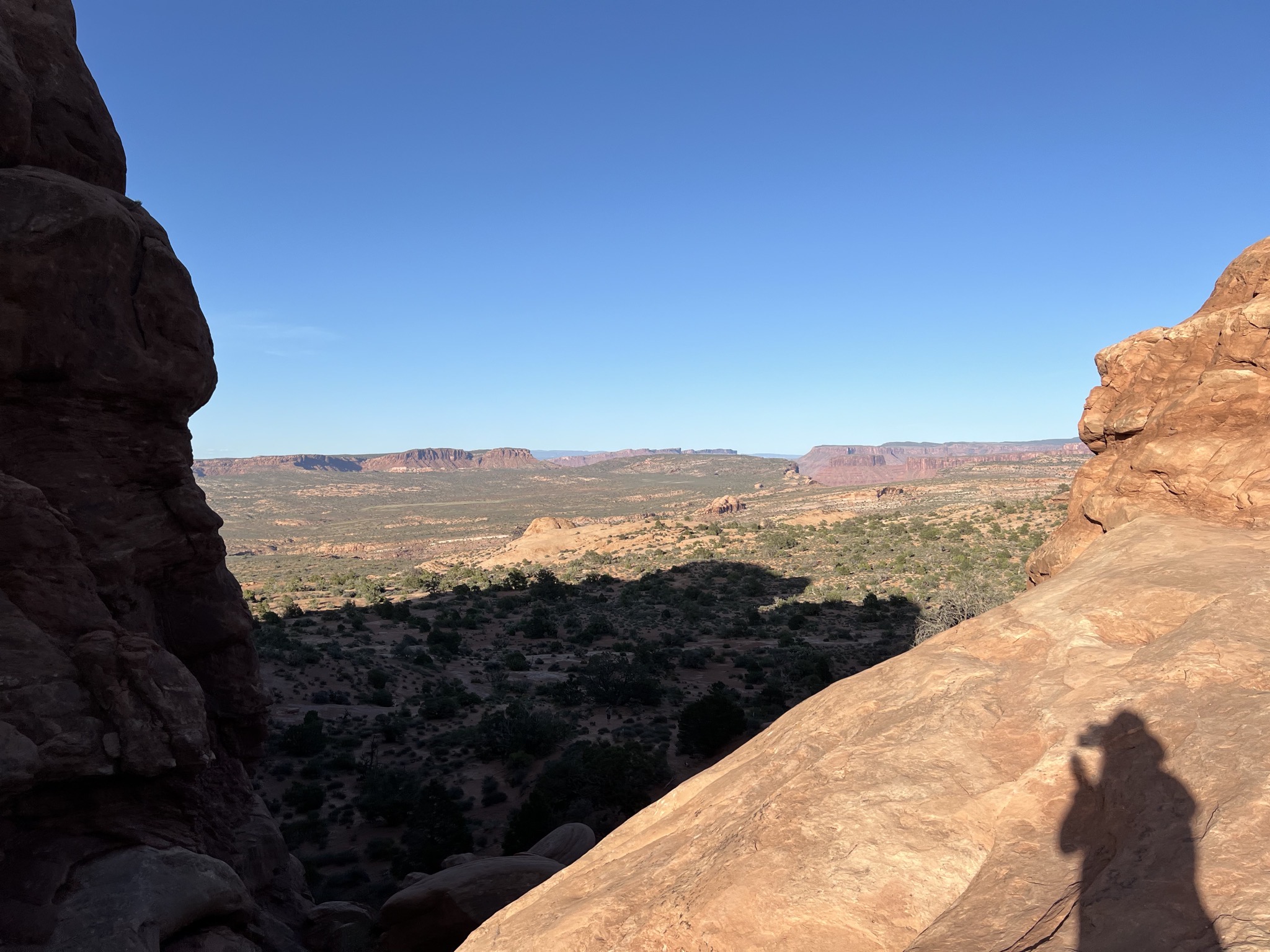 View through the arch