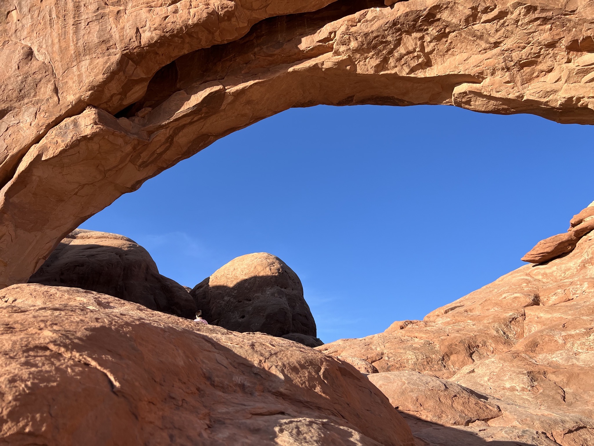 North Window arch