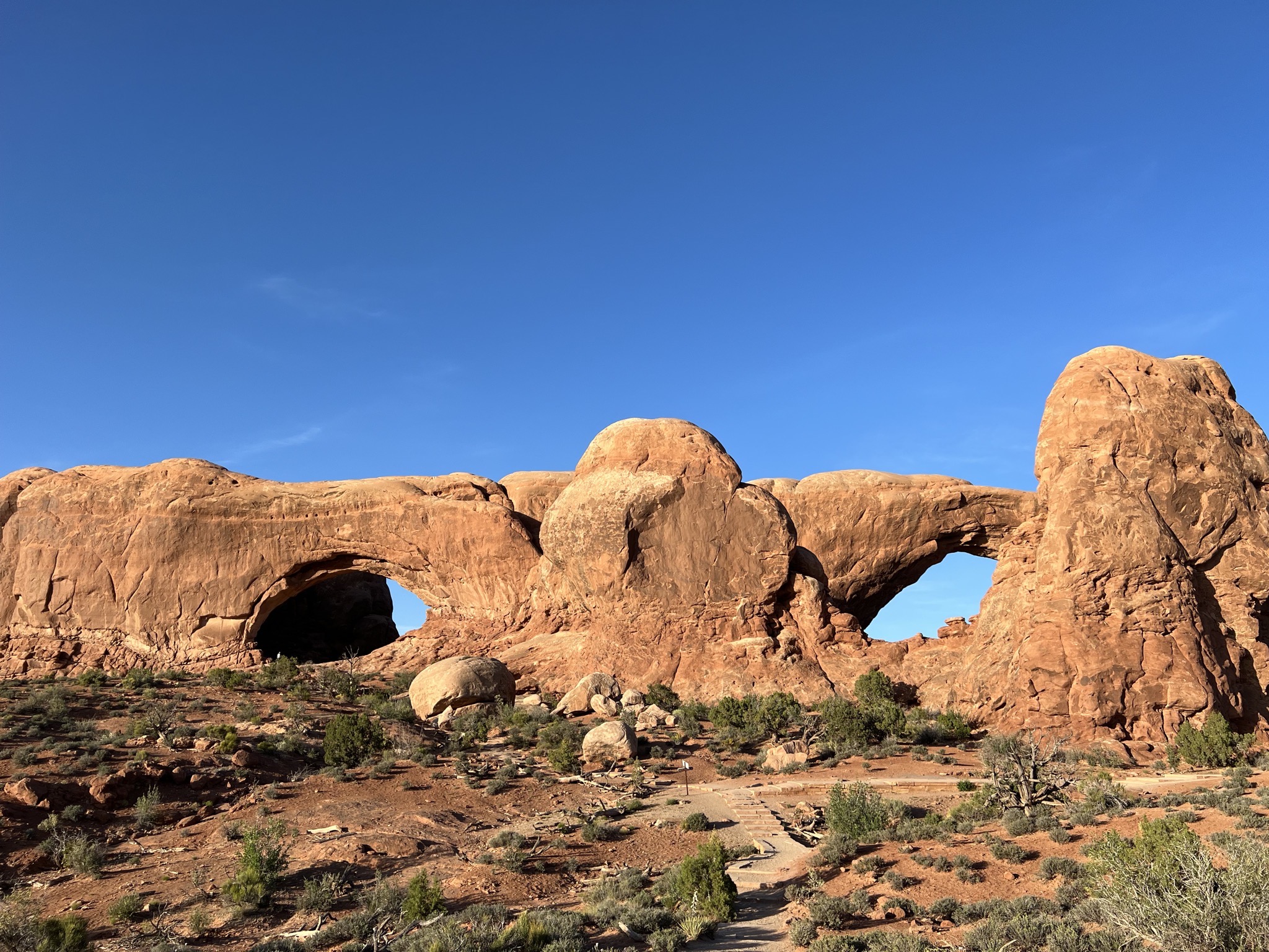North and South Window Arches