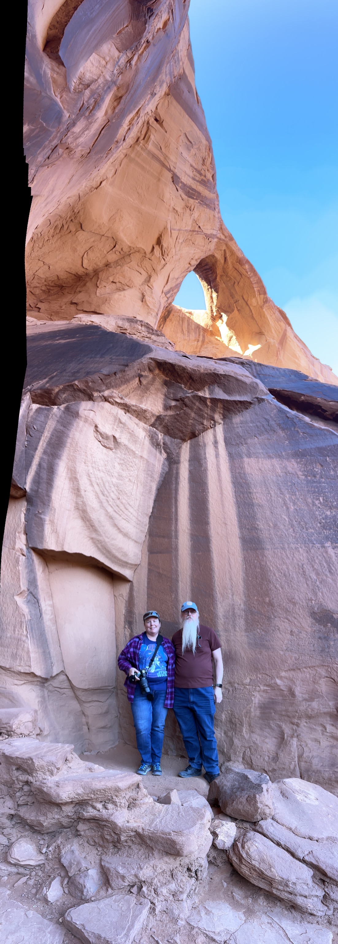Vertical panorama