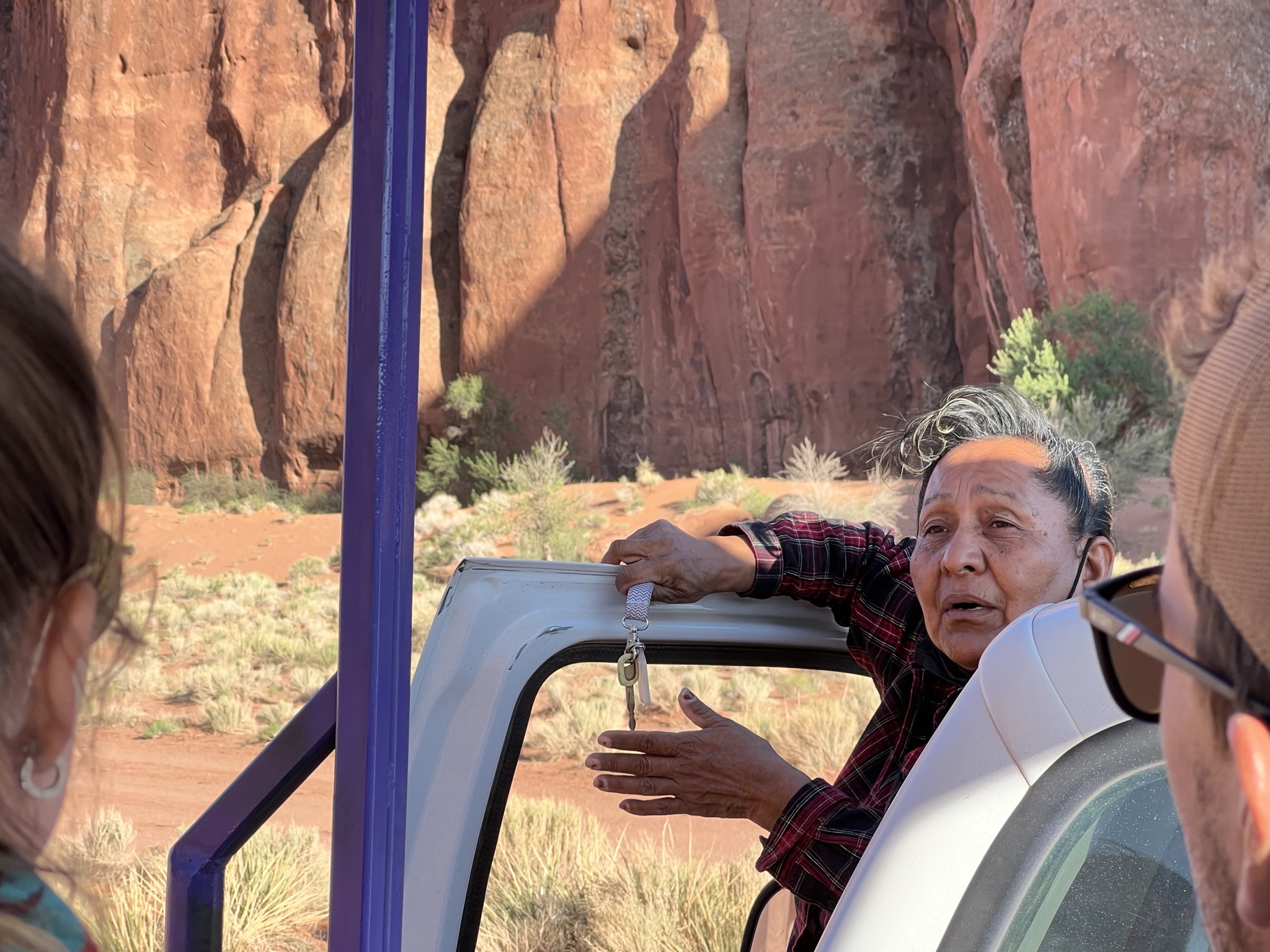 Our Navajo tour guide
