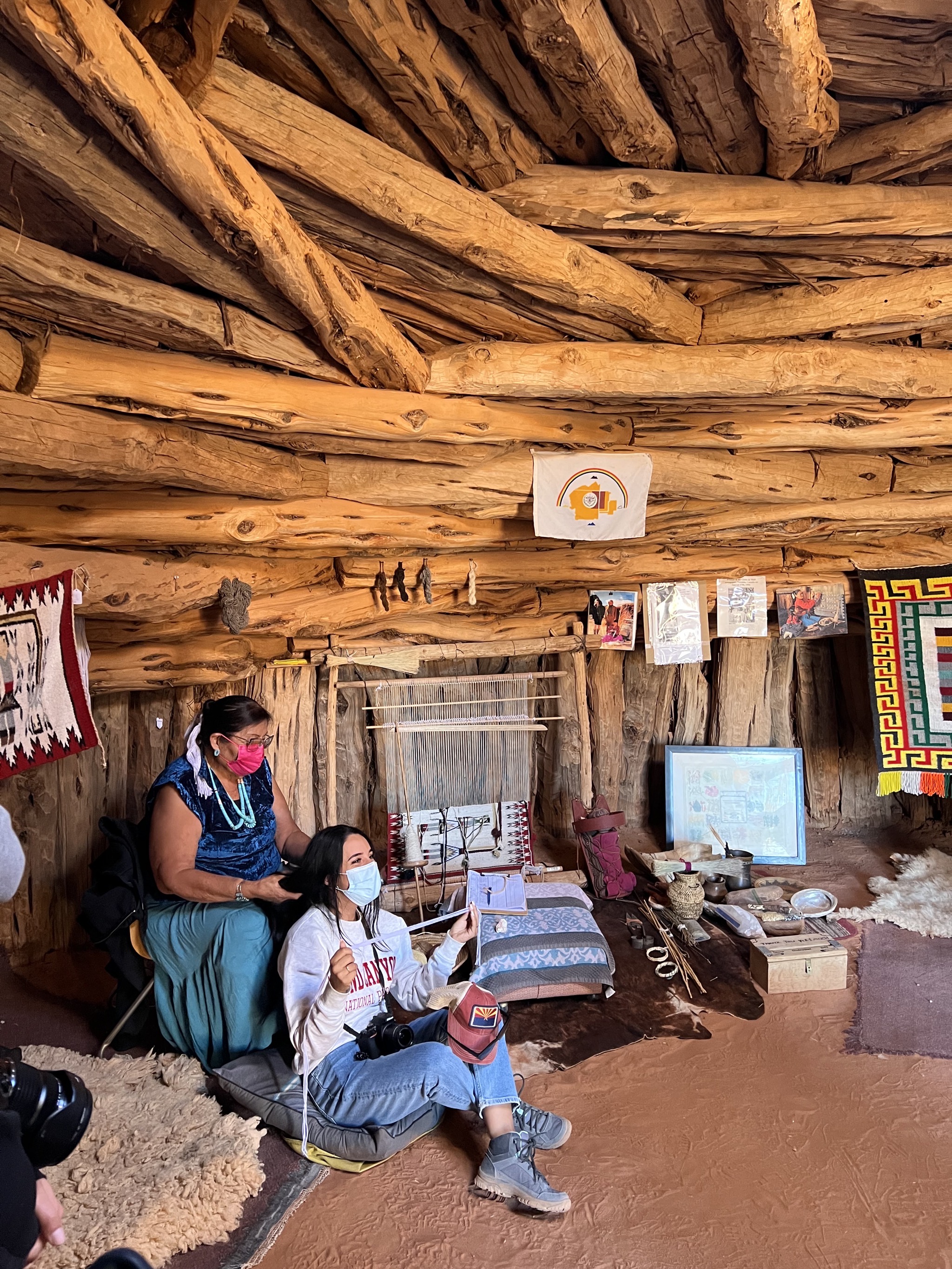 Navajo hair tie