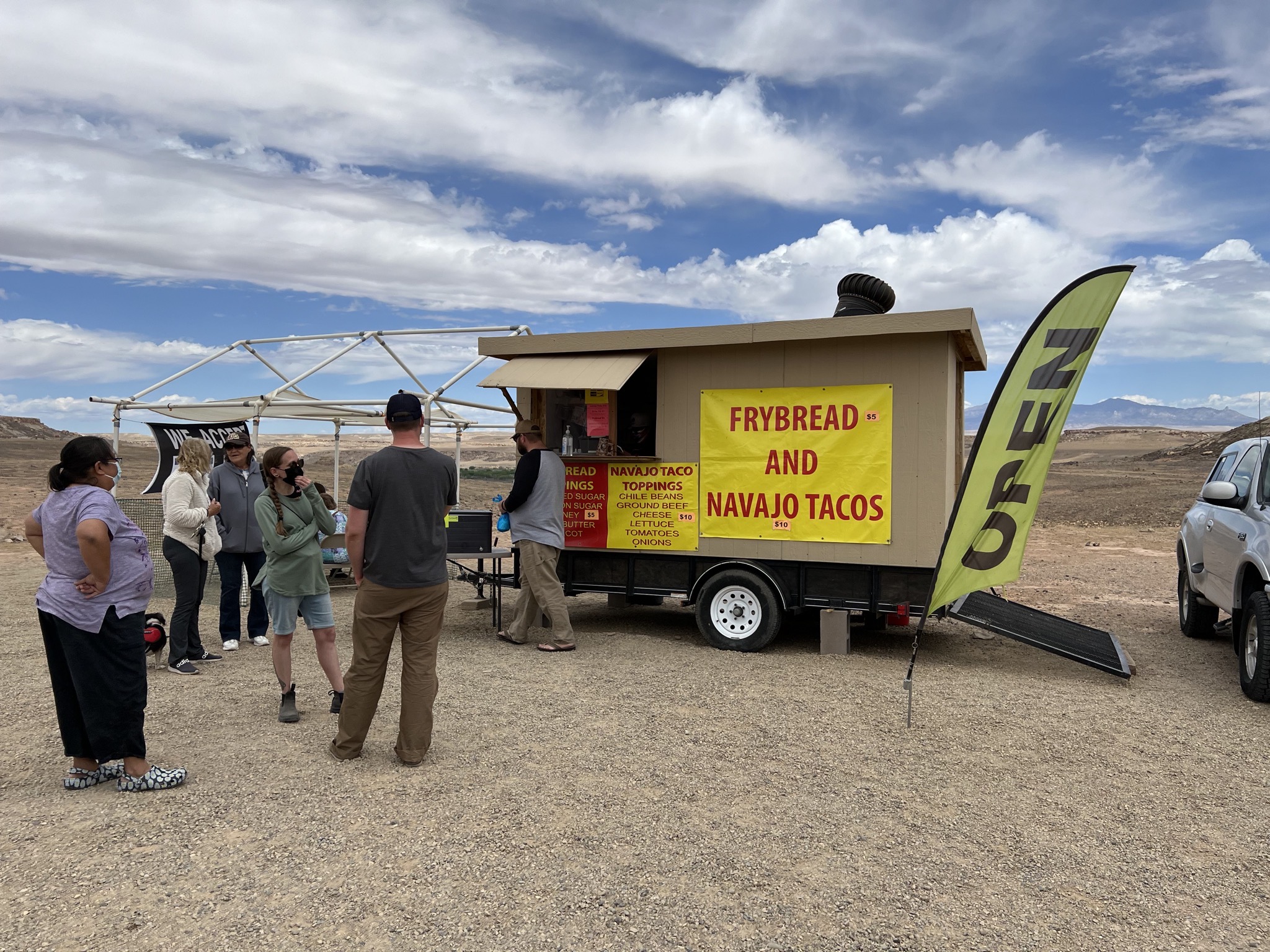 Frybread cart
