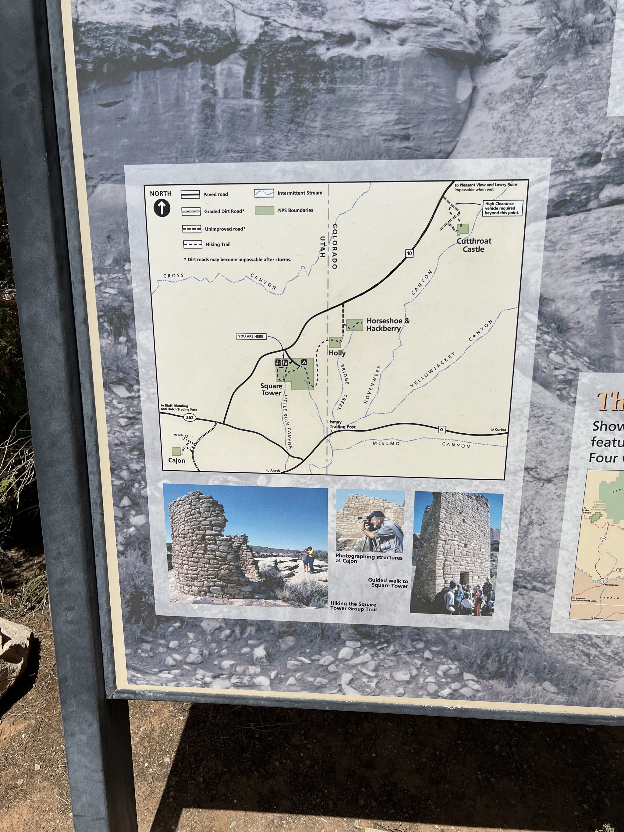 Map sign