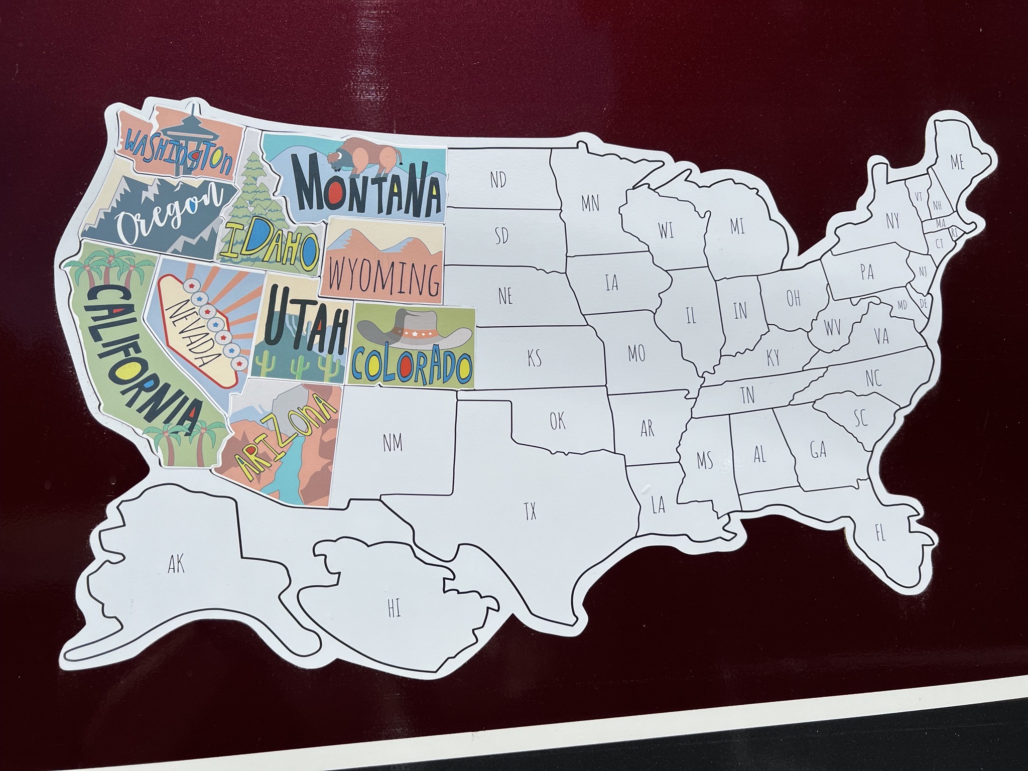 States map