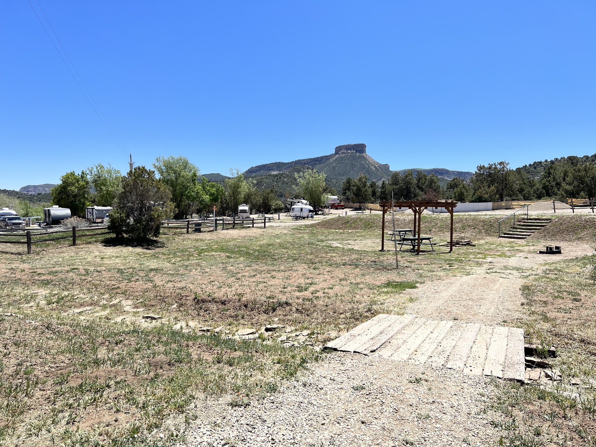 Open area