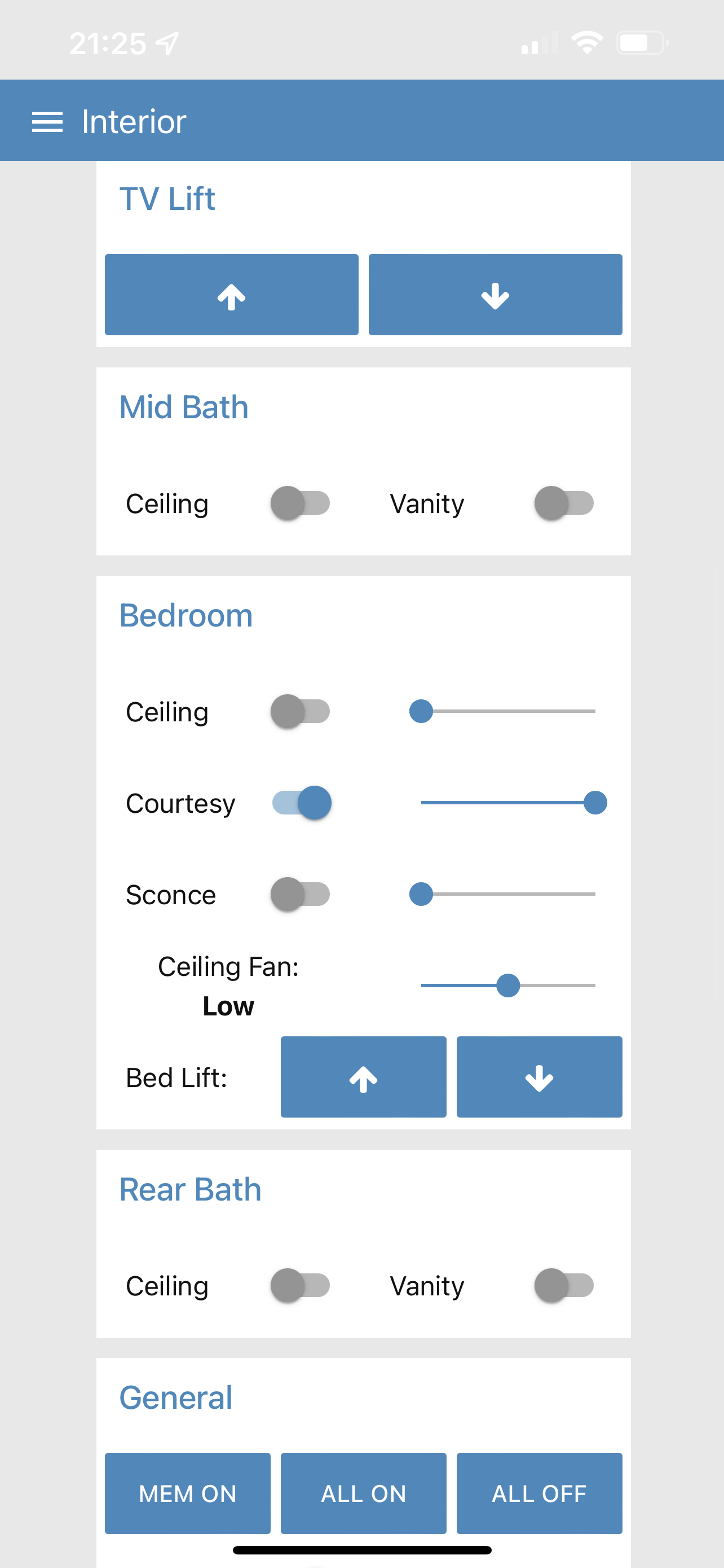 Coach Proxy controls