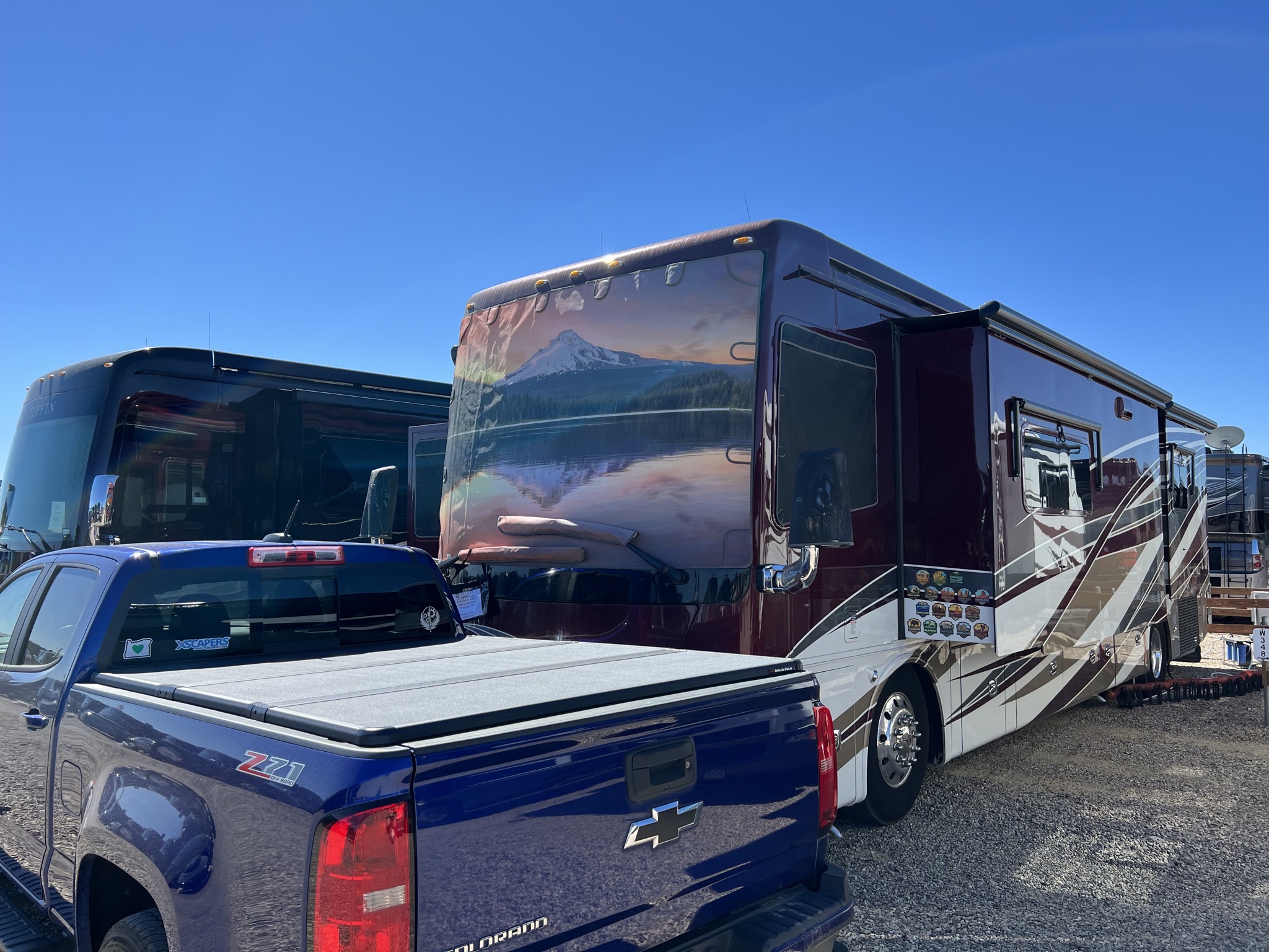 Truck and coach