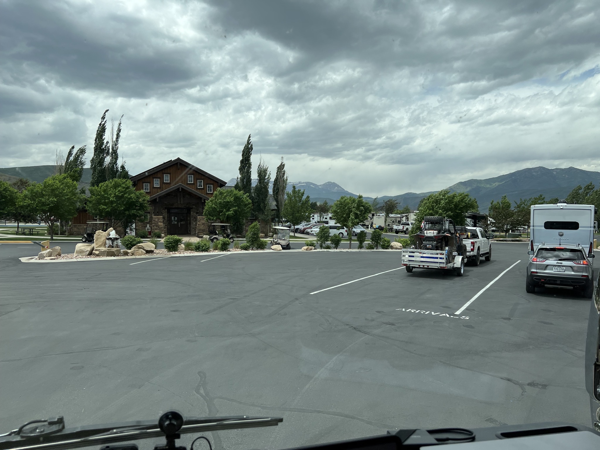 Arrival area