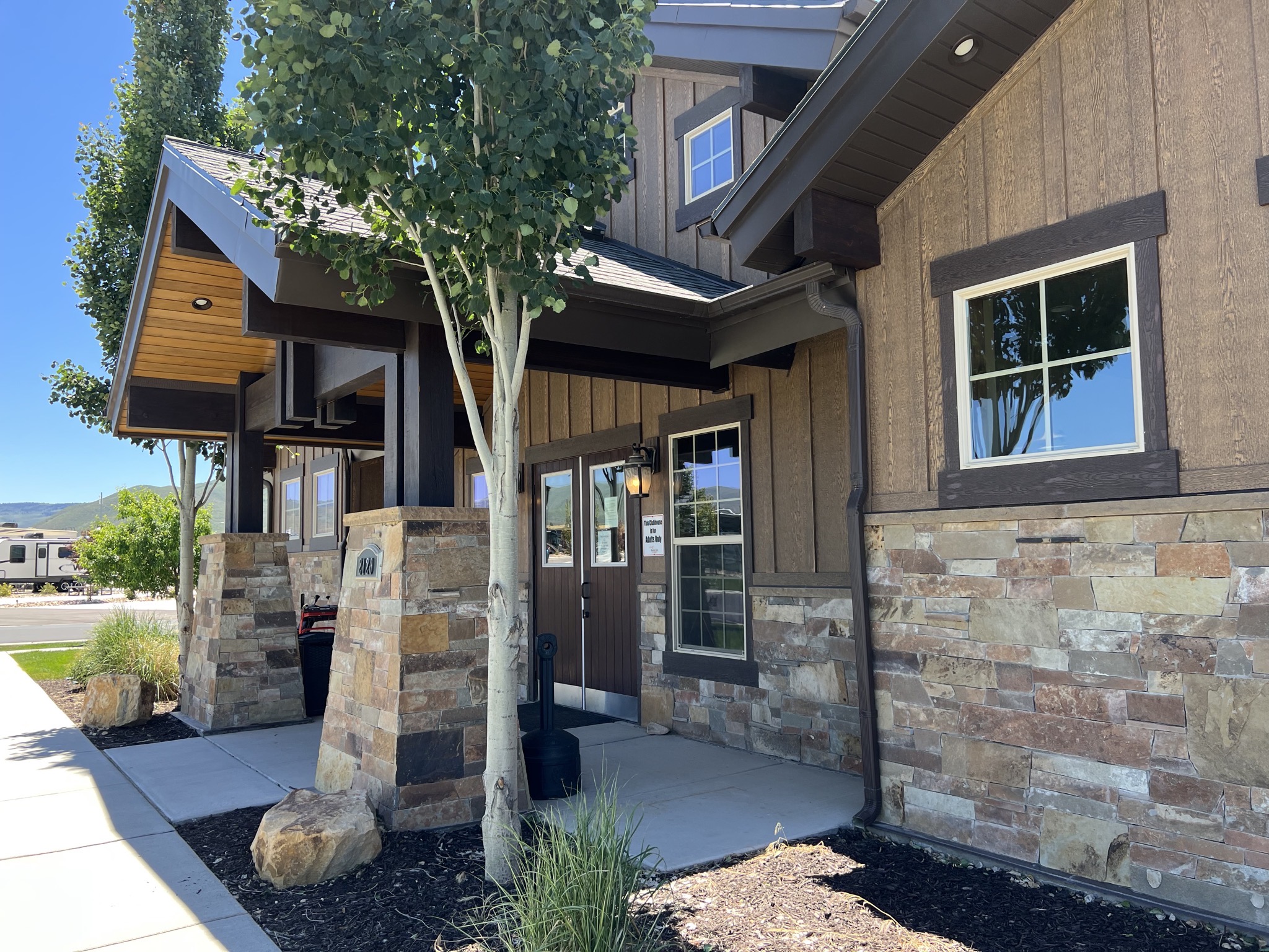Adults only clubhouse