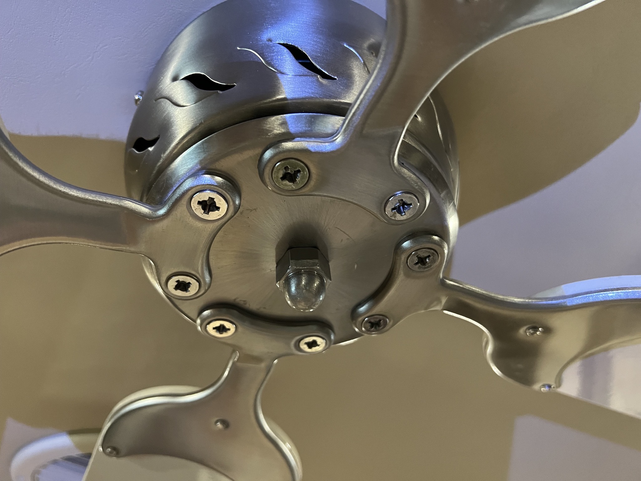Blades reattached