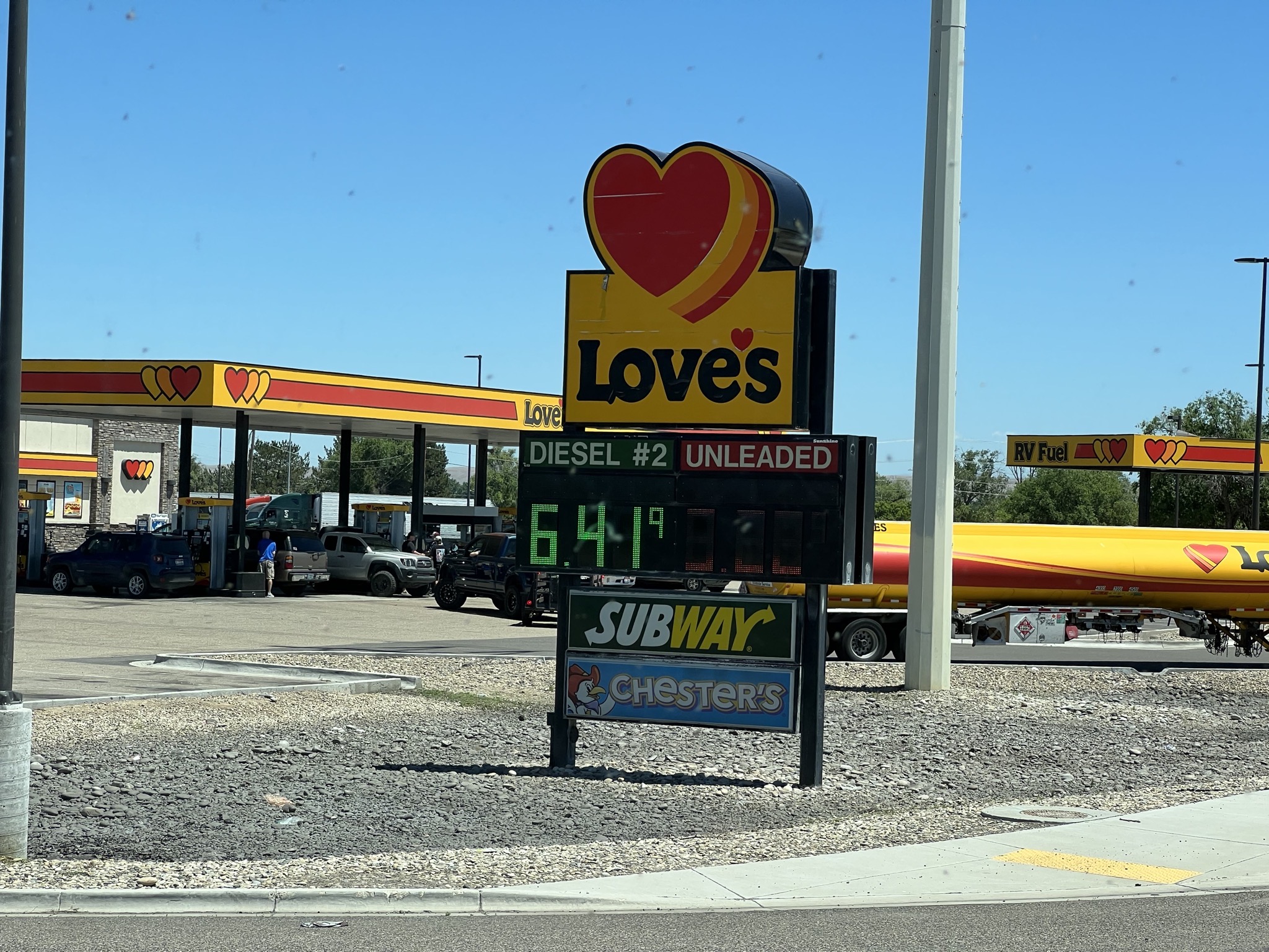 Love's fuel stop